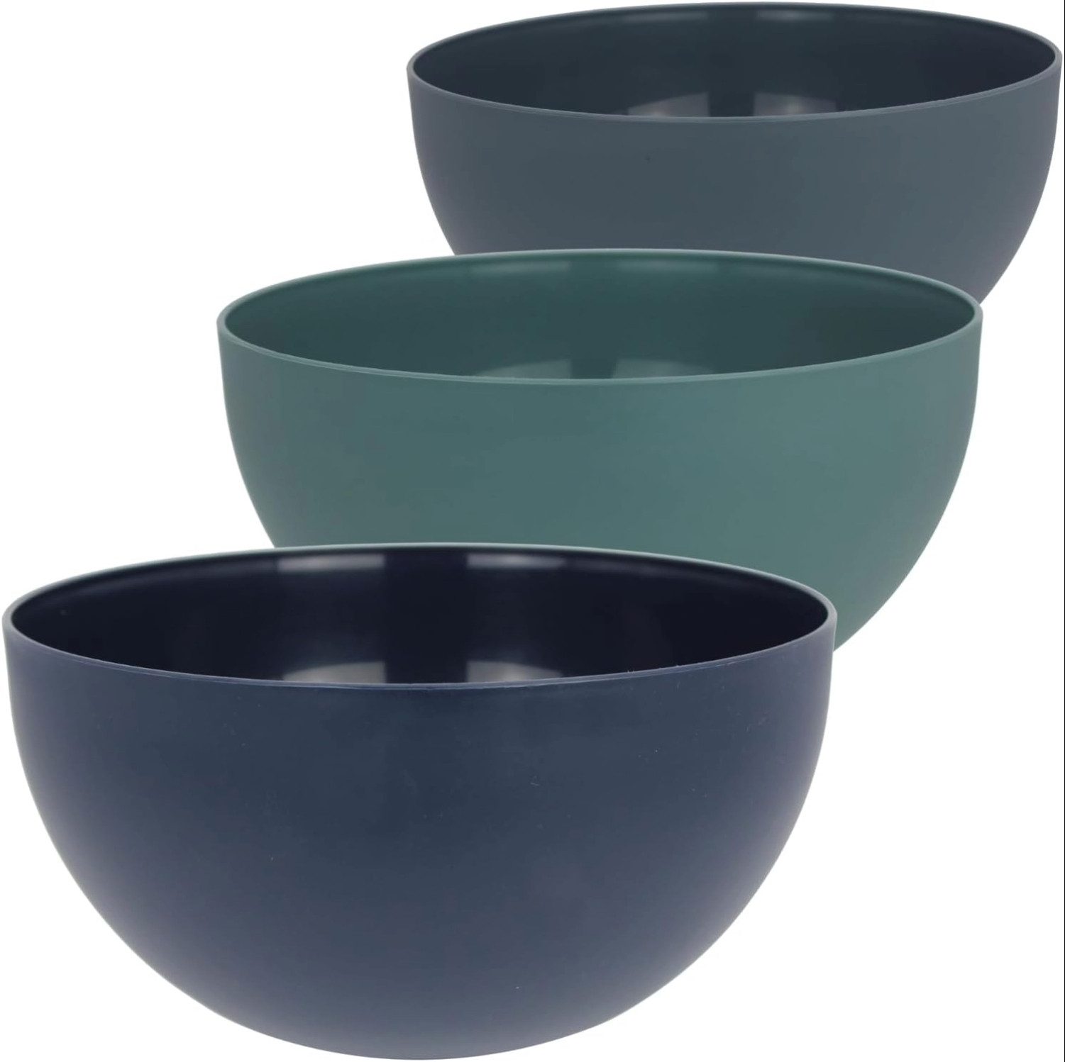 Centi Schüssel Schüssel-Set BOWLINA – 2,5 L, Kunststoff, (3er-Set), Ø 20 cm – farbig – spülmaschinenfest