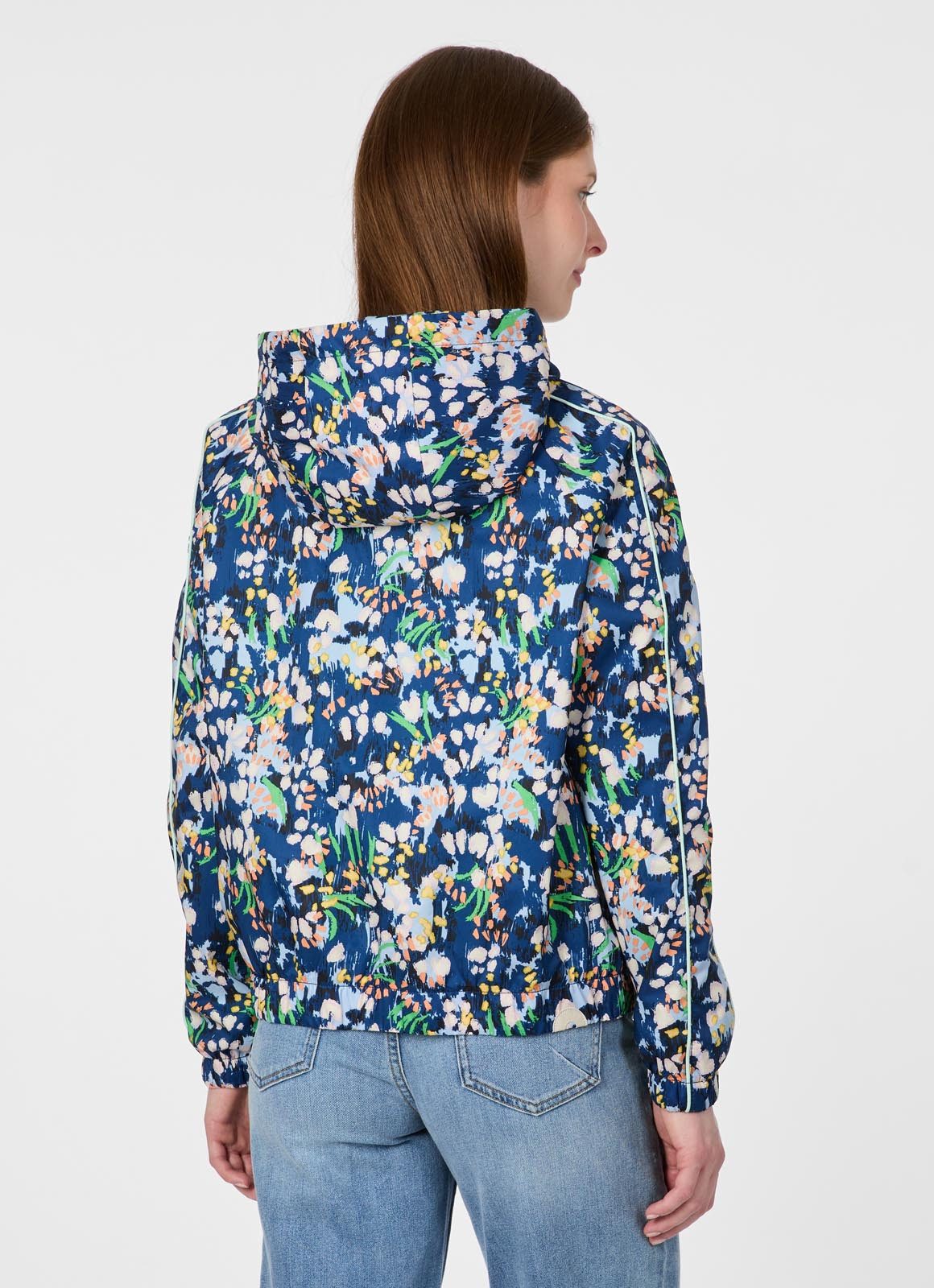 Ragwear Allwetterjacke ANDRIN PRINT Aus dünnem, wasserabweisendem Material mit Print und Kontrastdetails