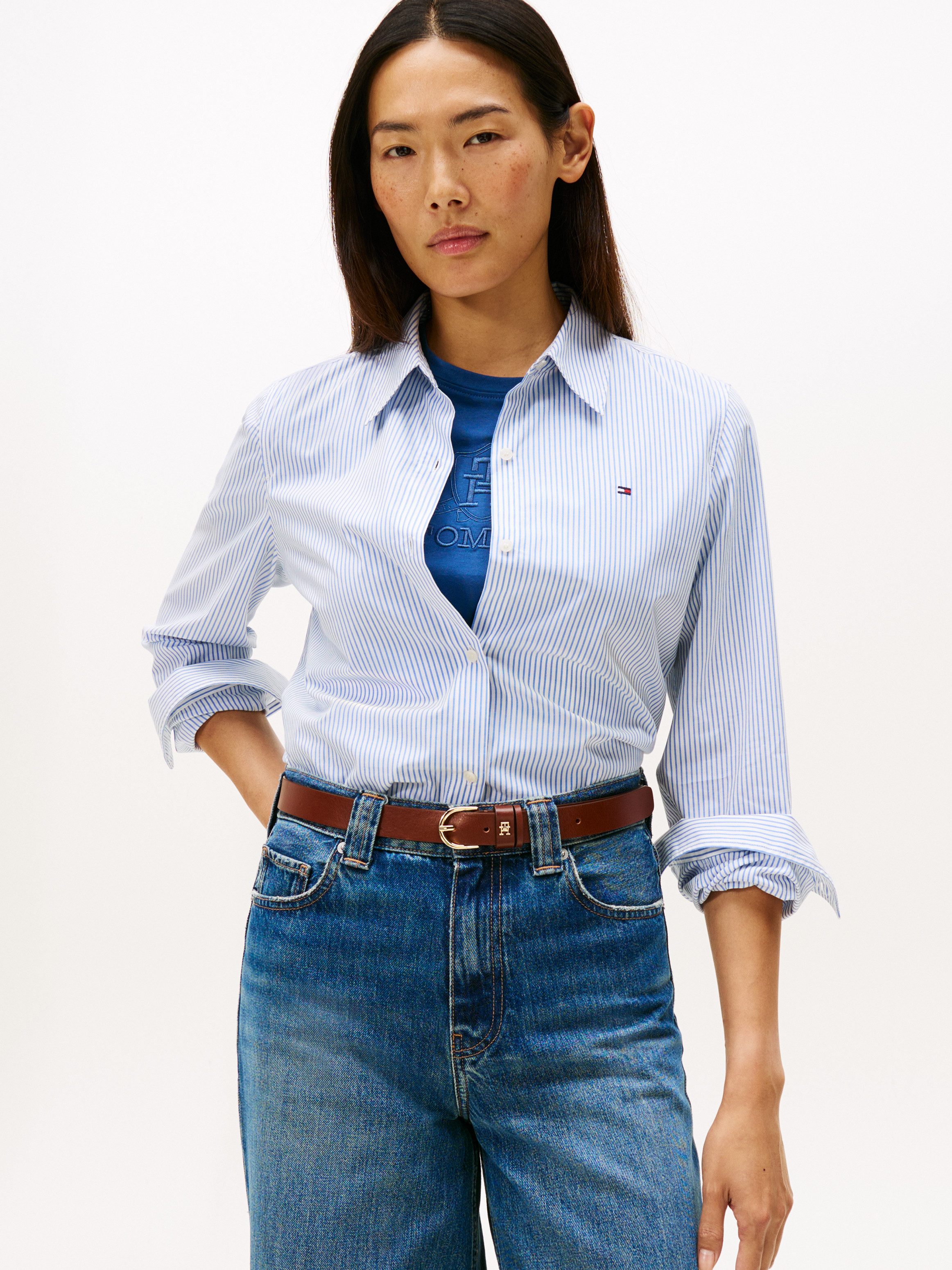 Tommy Hilfiger Shirtbluse ESS POPLIN REGULAR günstig online kaufen