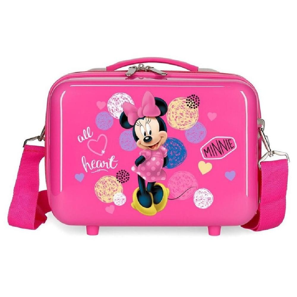 Joumma Bags Freizeitrucksack Disney Minnie Love ABS Schminkkoffer