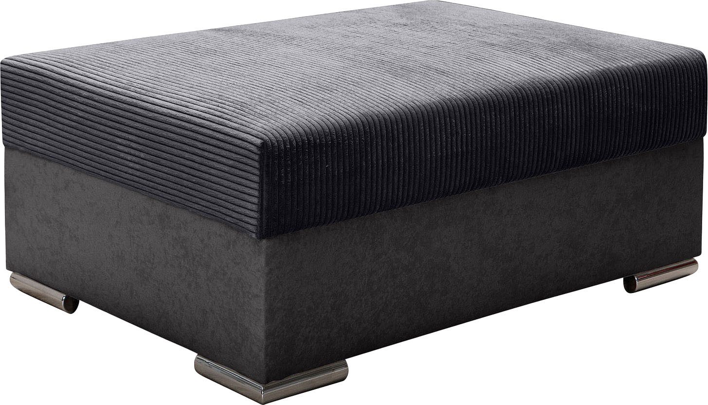 COLLECTION AB Hocker John, B: 100 cm, optional Federkernpolsterung