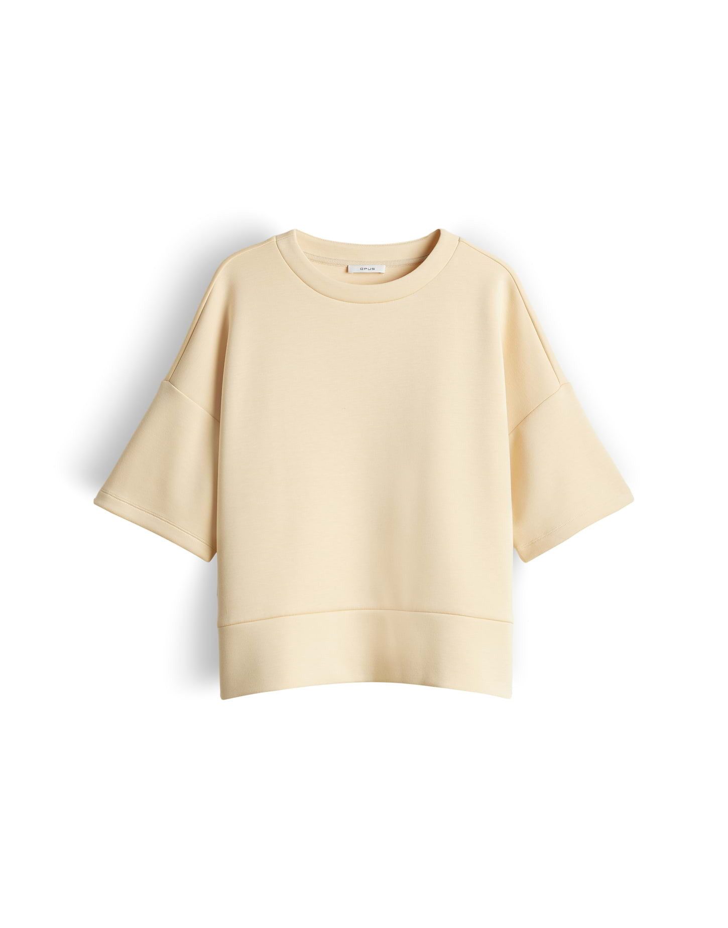OPUS Sweatshirt Gasopa aus softem Sweat mit angerauter Oberfläche Bündchen schaffen einen soften und bequemen Abschluss