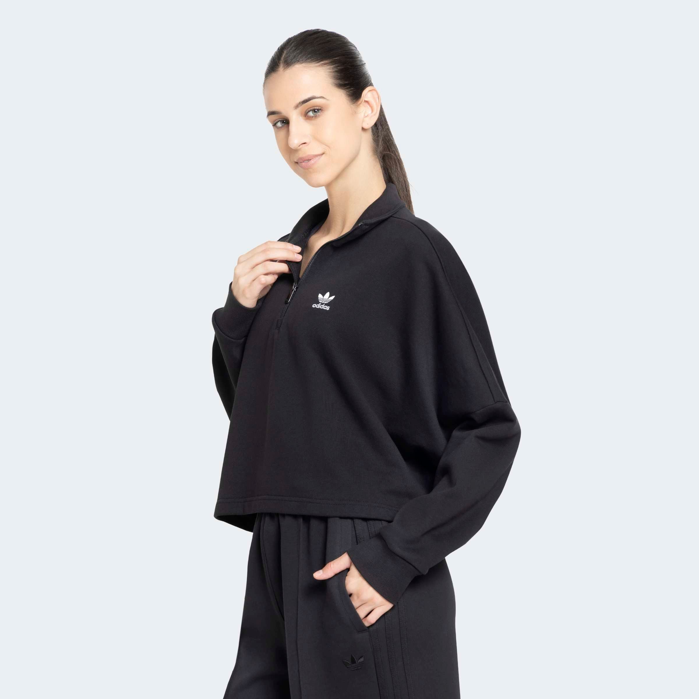 adidas Originals Sweatshirt ESSENTIALS FRENCH TERRY 1/2 ZIP