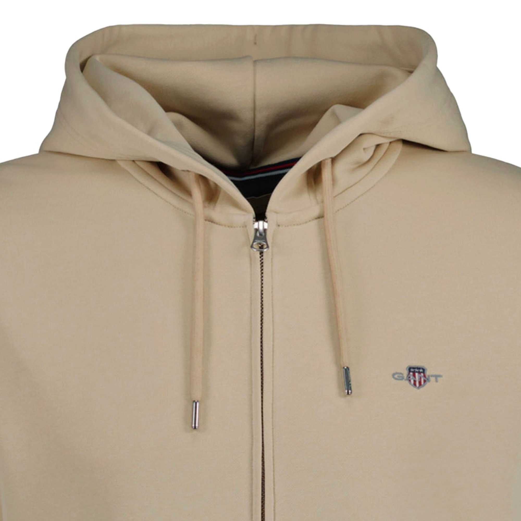 Gant Sweatshirt Herren Sweatjacke Baumwolle