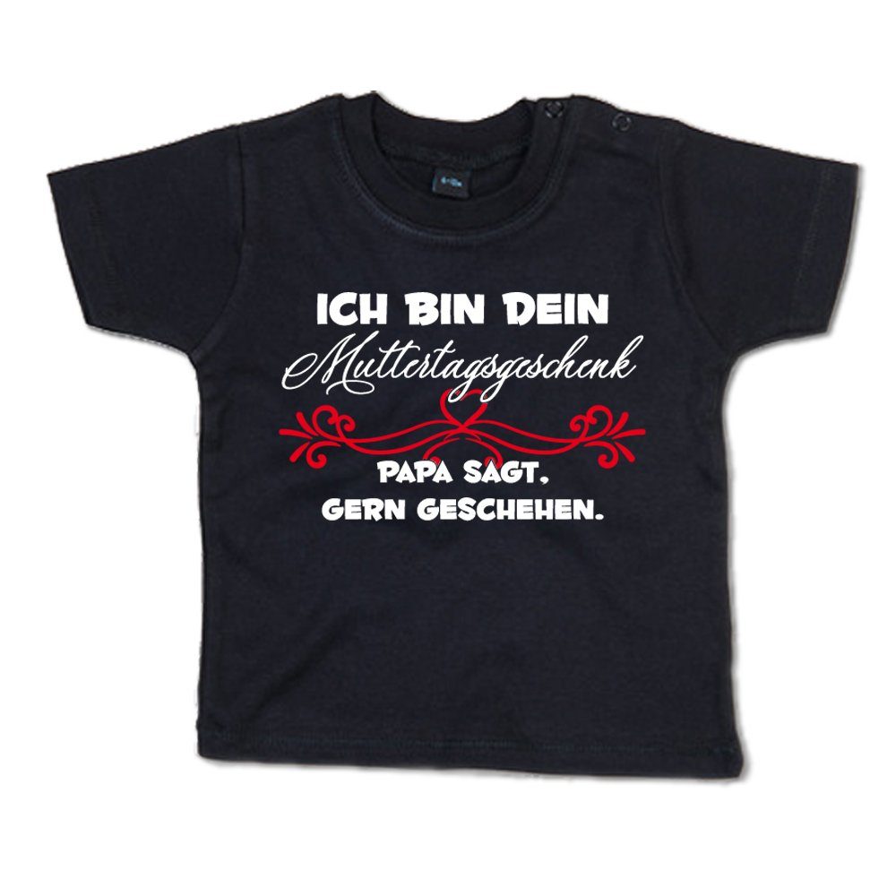 G-graphics T-Shirt Ich bin dein Muttertagsgeschenk – Papa sagt, gern geschehen. mit Spruch / Sprüche / Print / Aufdruck, Baby T-Shirt