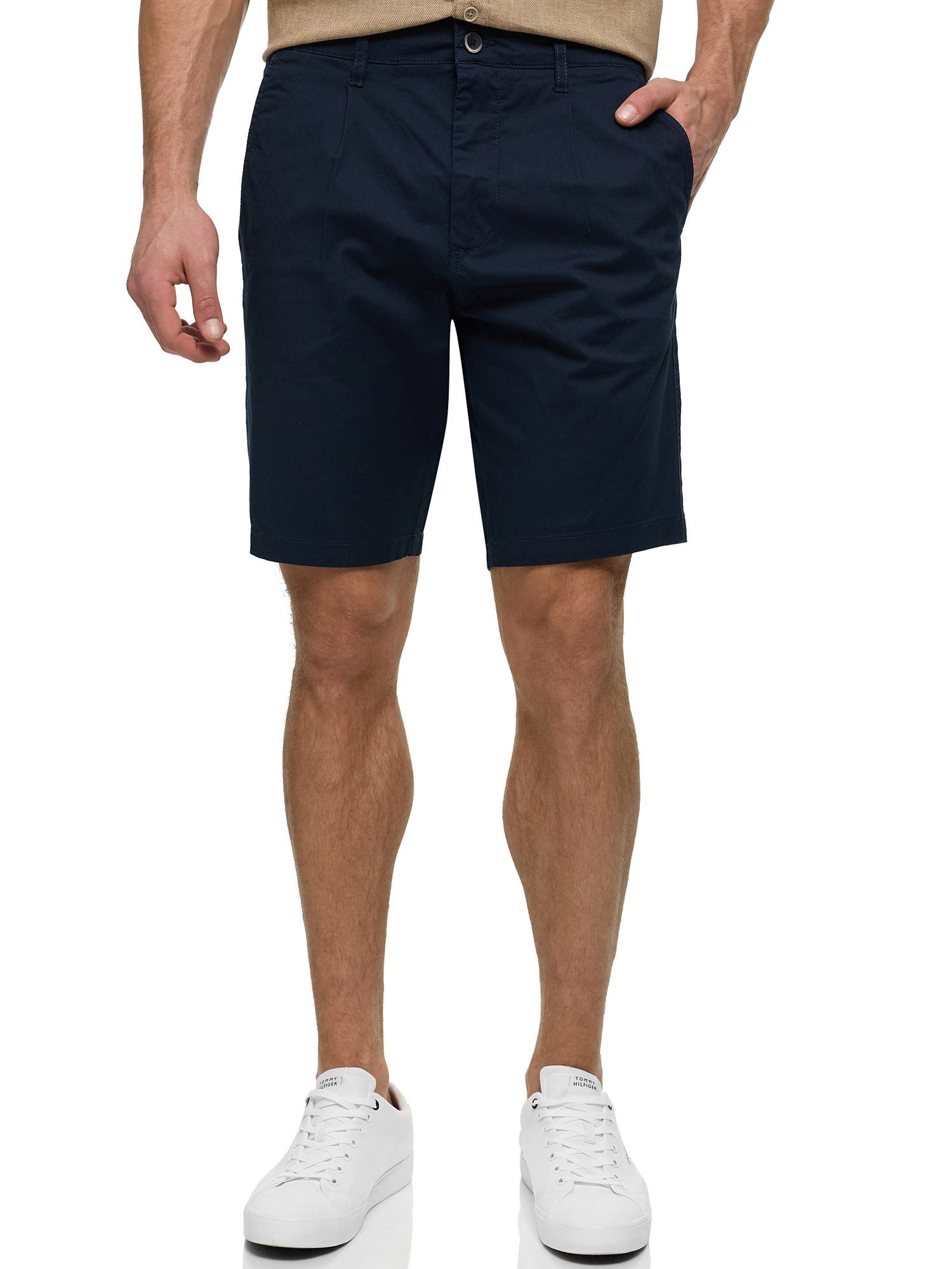 Indicode Chinoshorts INSpring Pleat Shorts