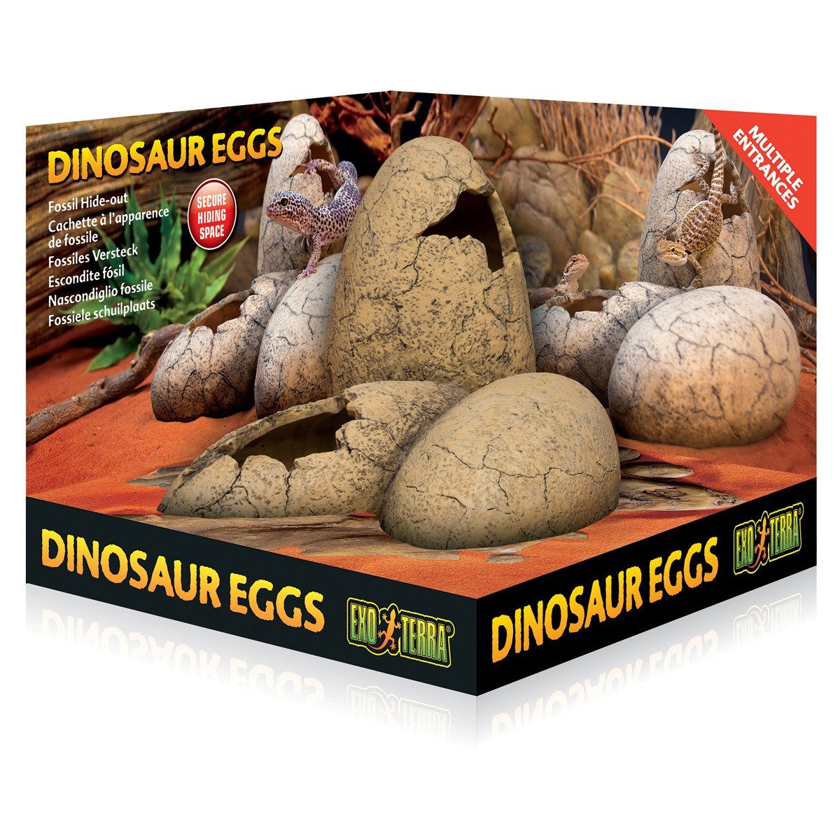Exo Terra Terrariendeko Dinosaur Eggs - Fossiles Versteck von Exo Terra