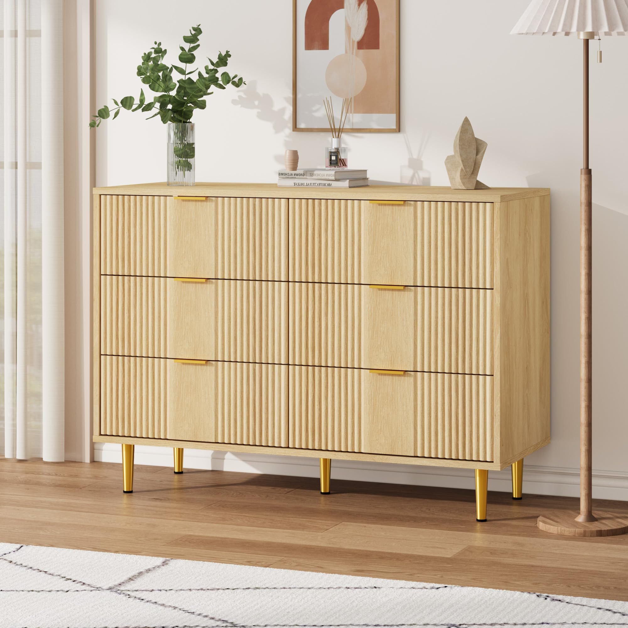 Kommode mit 4/ 5 / 6 Schubladen Sideboard Komodenschrank Schubladenschrank