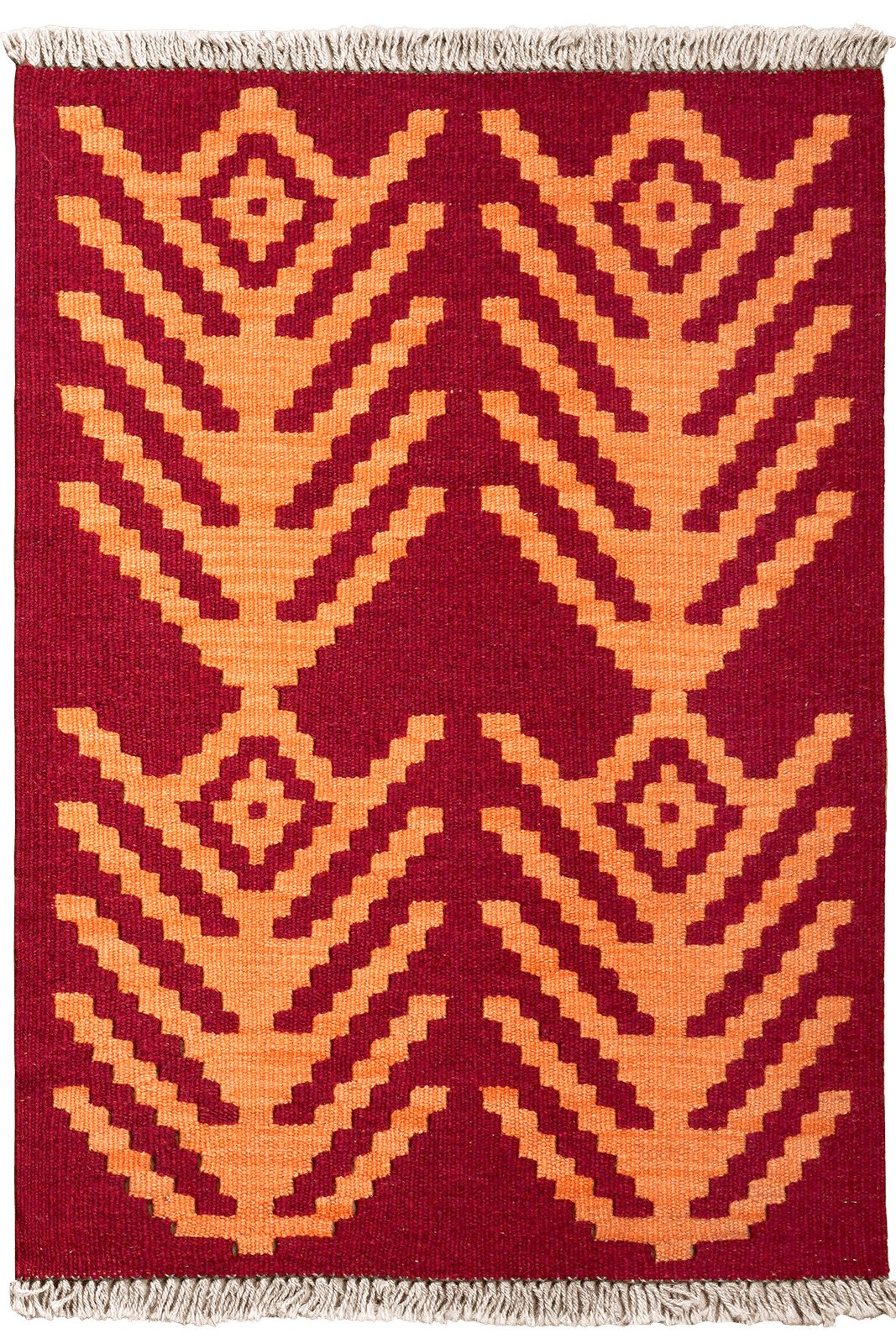 Looma Teppich Kelim Gashgai 90x65cm, rechteckig, Höhe: 5 mm, Gashgai, Schurwolle, Unikat