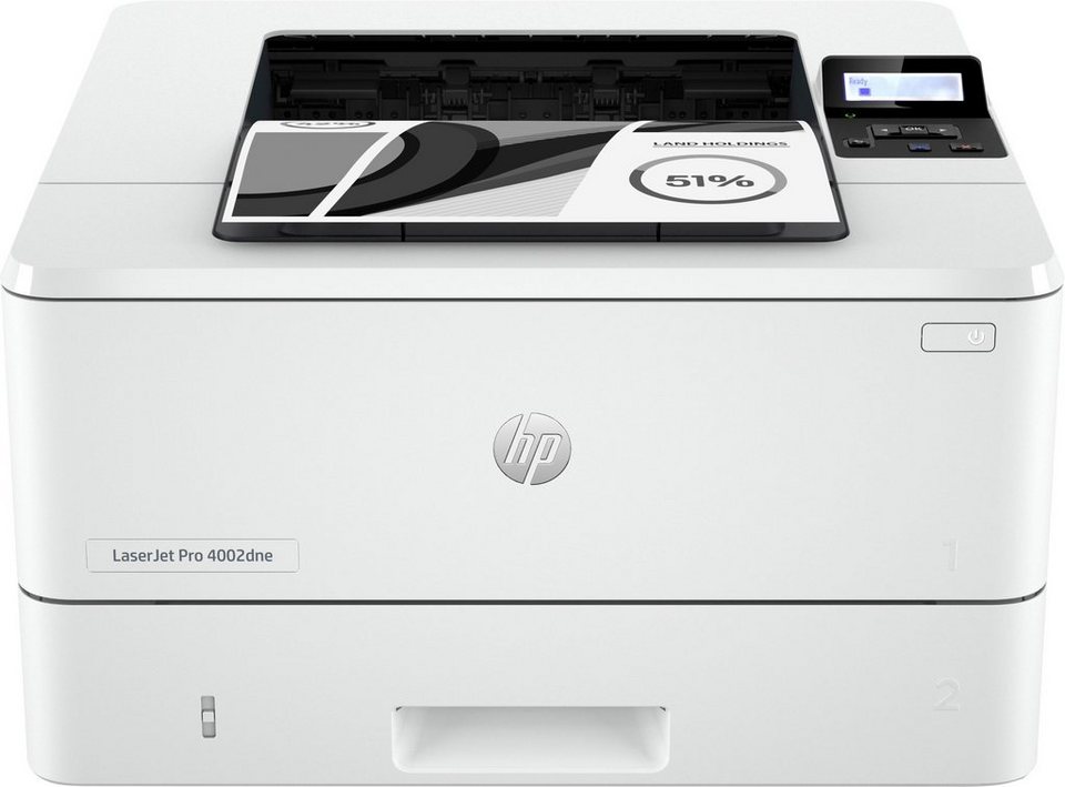 HP LaserJet Pro 4002dne Laserdrucker, (Bluetooth, LAN (Ethernet), Wi-Fi  Direct, HP Instant Ink kompatibel)