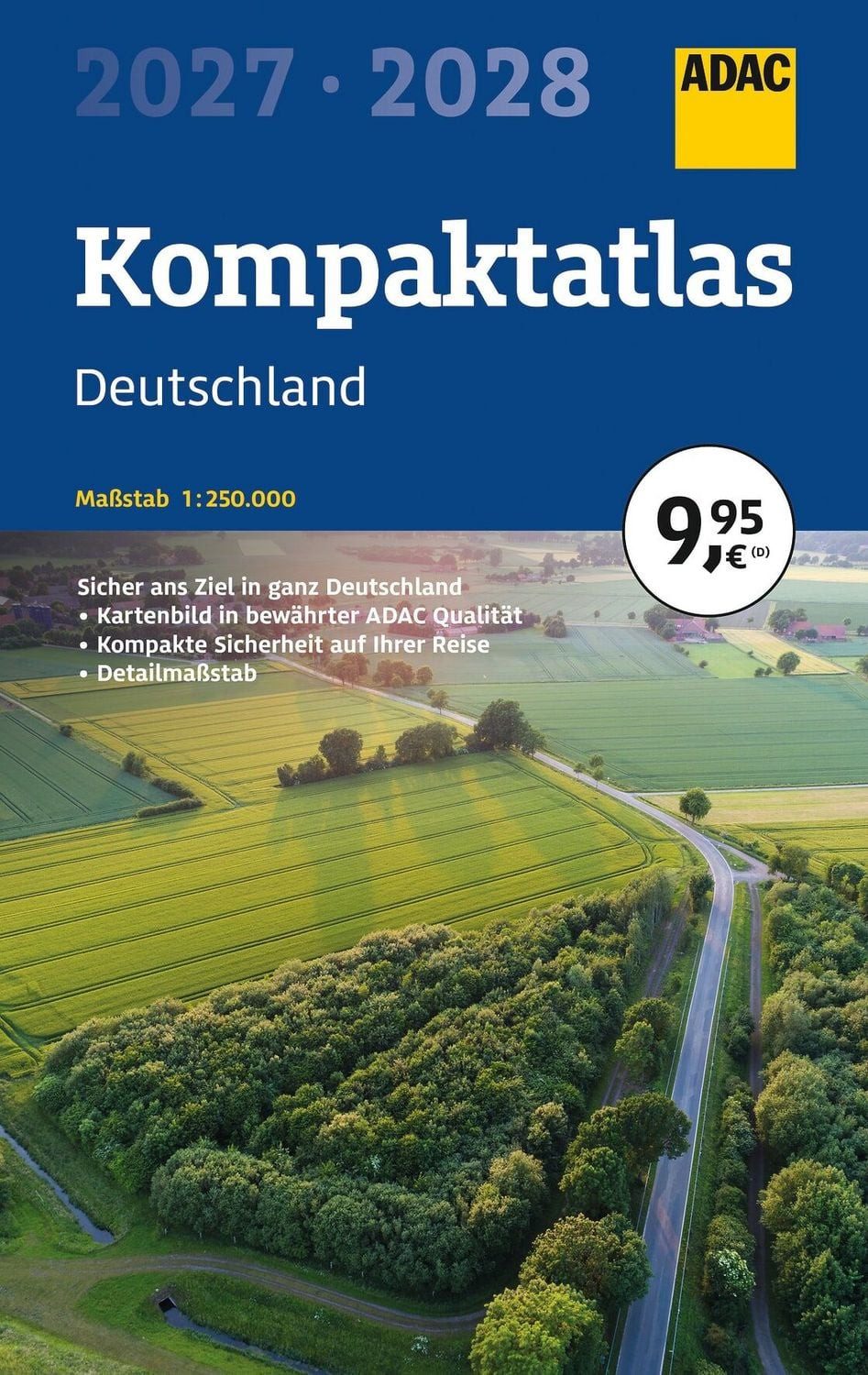 ADAC Kompaktatlas 2027/2028 Deutschland 1:250.000 Straßenatlas und Aut / diverse, Straßenatlas und Autoatlas