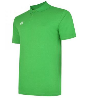 Umbro Rundhalsshirt umbro Club Essential Herren Polohemd modisches Polo-Shirt UMTM0323-065 Golf-Shirt Grün