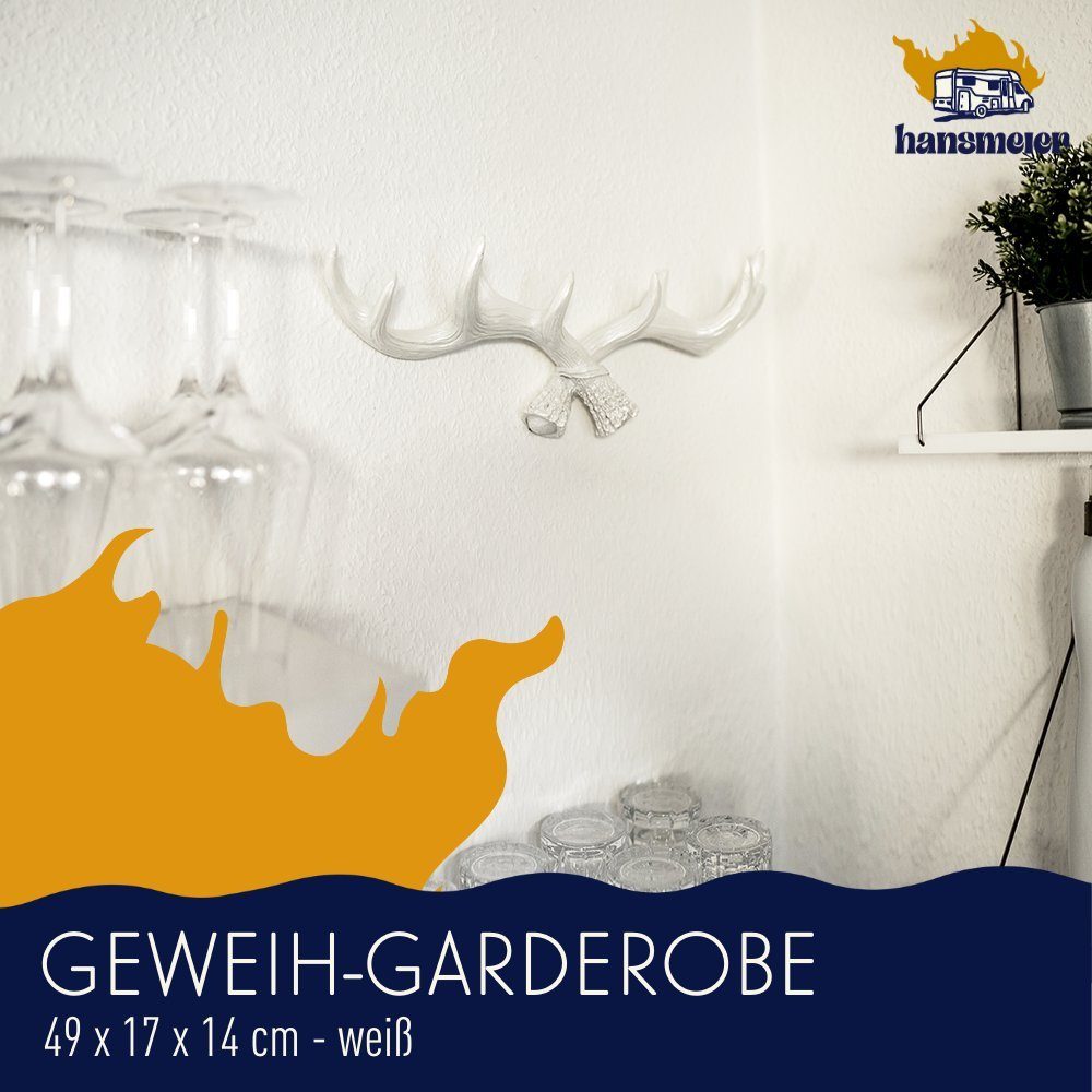 Hansmeier Wandgarderobe Geweih-Garderobe, Wanddekoration für Außen, günstig online kaufen