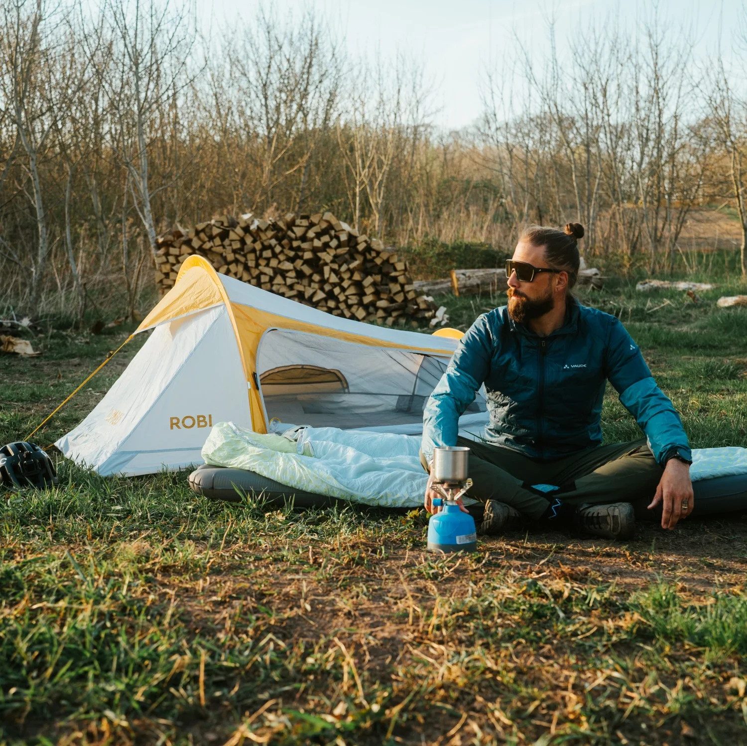 Tambu Bikerzelt TAMBU - ROBI - 2 Personen Leichtgewichtszelt, Personen: 2, 100% recyceltem Polyester