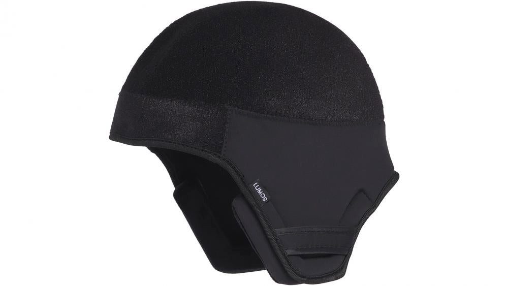 Lumos Fahrradhelm Lumos Ultra Winter Kit schwarz Größe S  Thermo-Helmmütze mit winddich