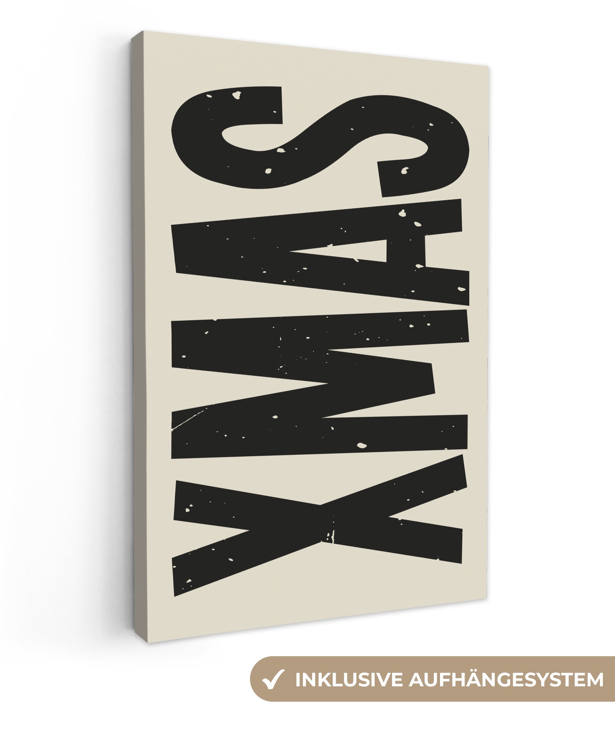 OneMillionCanvasses® Leinwandbild Weihnachten - Weihnachten - Japandi - Bei günstig online kaufen