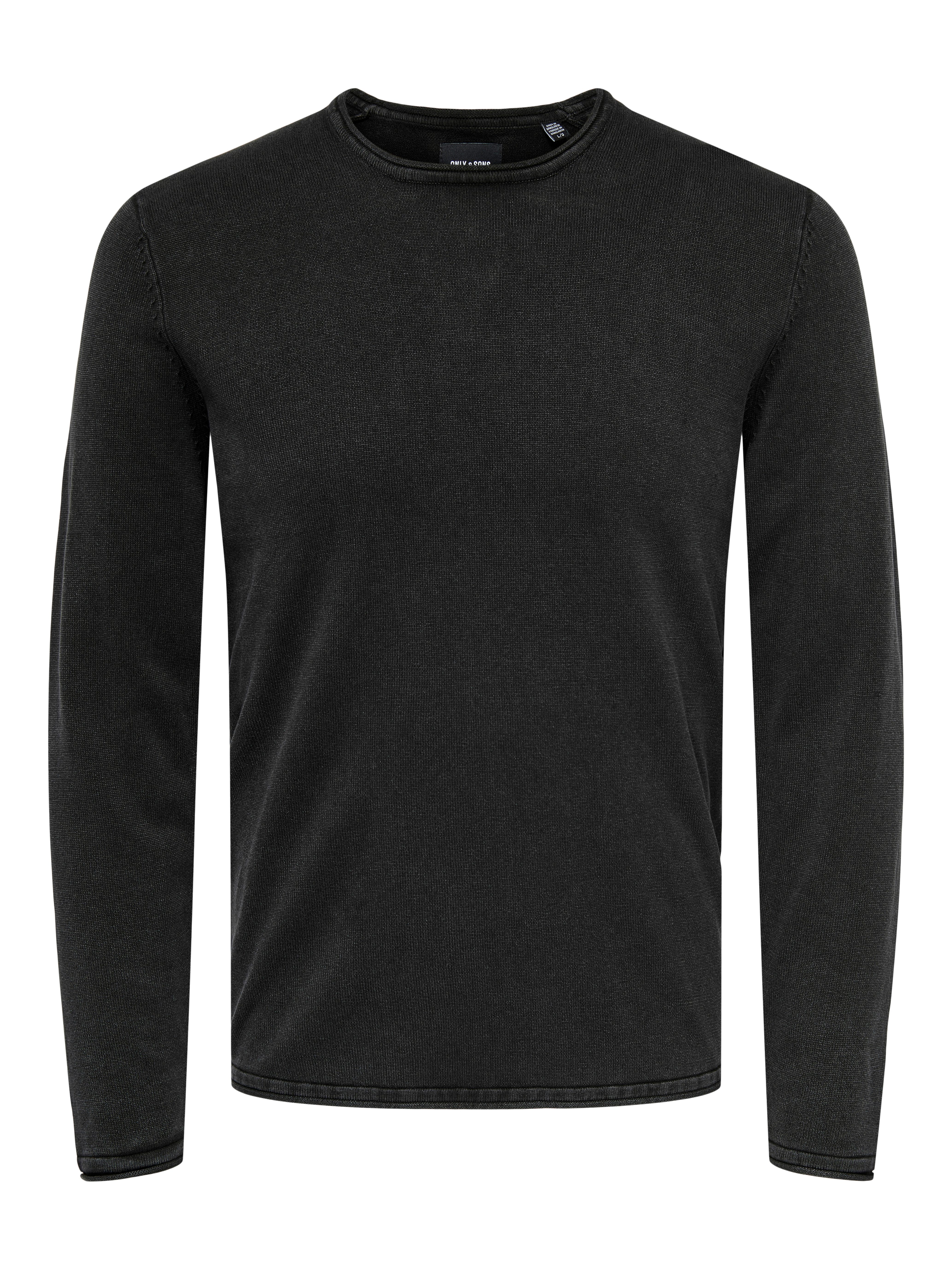 Rundhalspullover OS WASH CREW KNIT CS