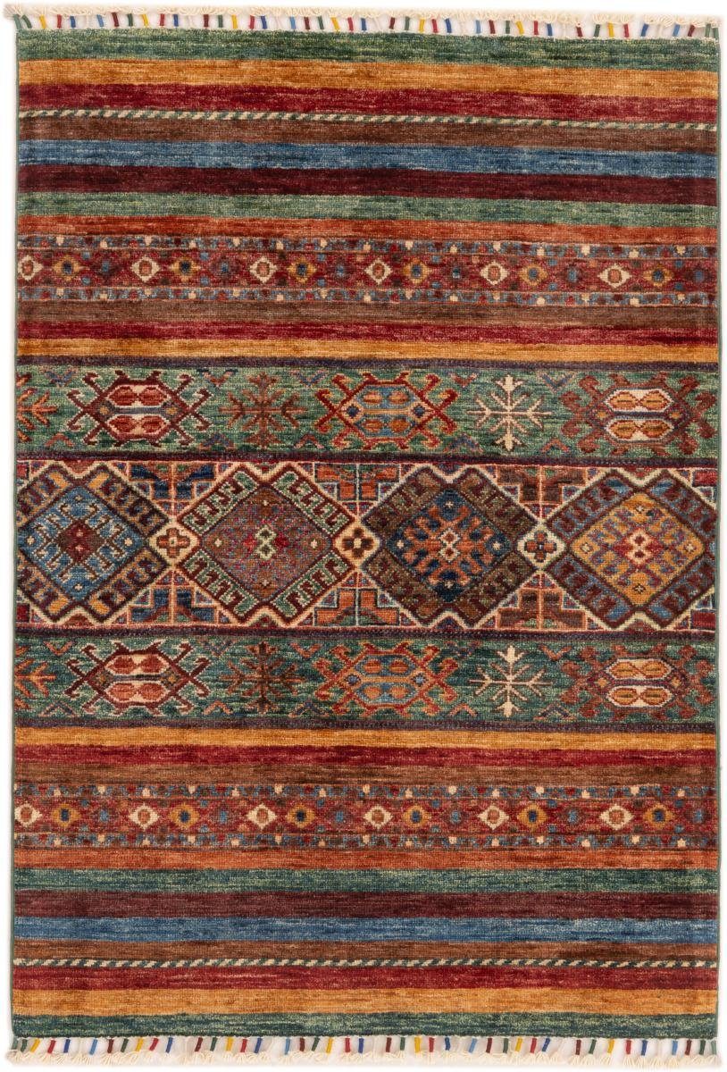 Orientteppich Arijana Shaal 84x120 Handgeknüpfter Orientteppich, Nain Trading, rechteckig, Höhe: 5 mm