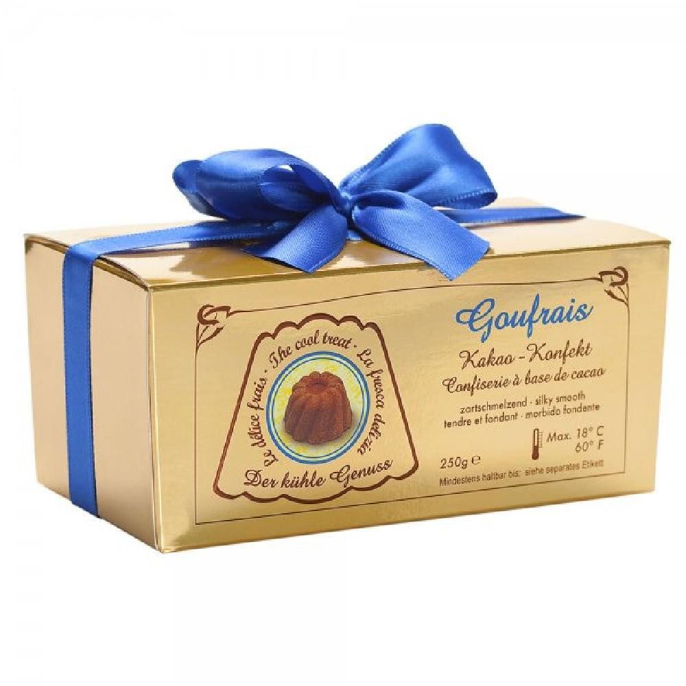 Goufrais Schokolade Kakaokonfekt Gugelhupf Schatzkiste (500g)