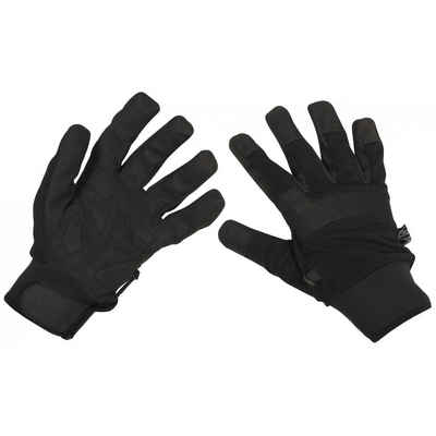 MFH Multisporthandschuhe Fingerhandschuhe, "Security", Neopren, Schnittschutz,schwarz - M