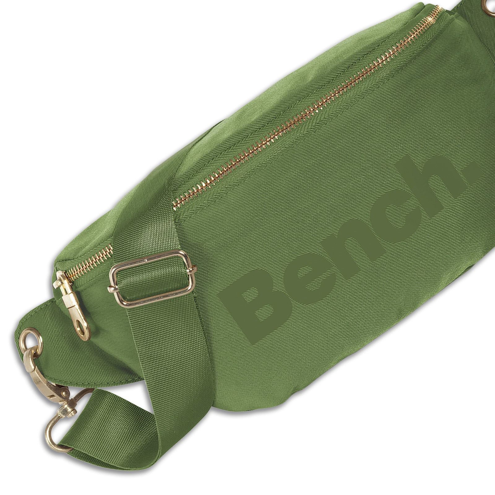 Bench. Gürteltasche Bench Gürteltasche Nylon grün (Gürteltasche), Damen Gürteltasche Nylon, grün ca. 25cm x ca. 14cm