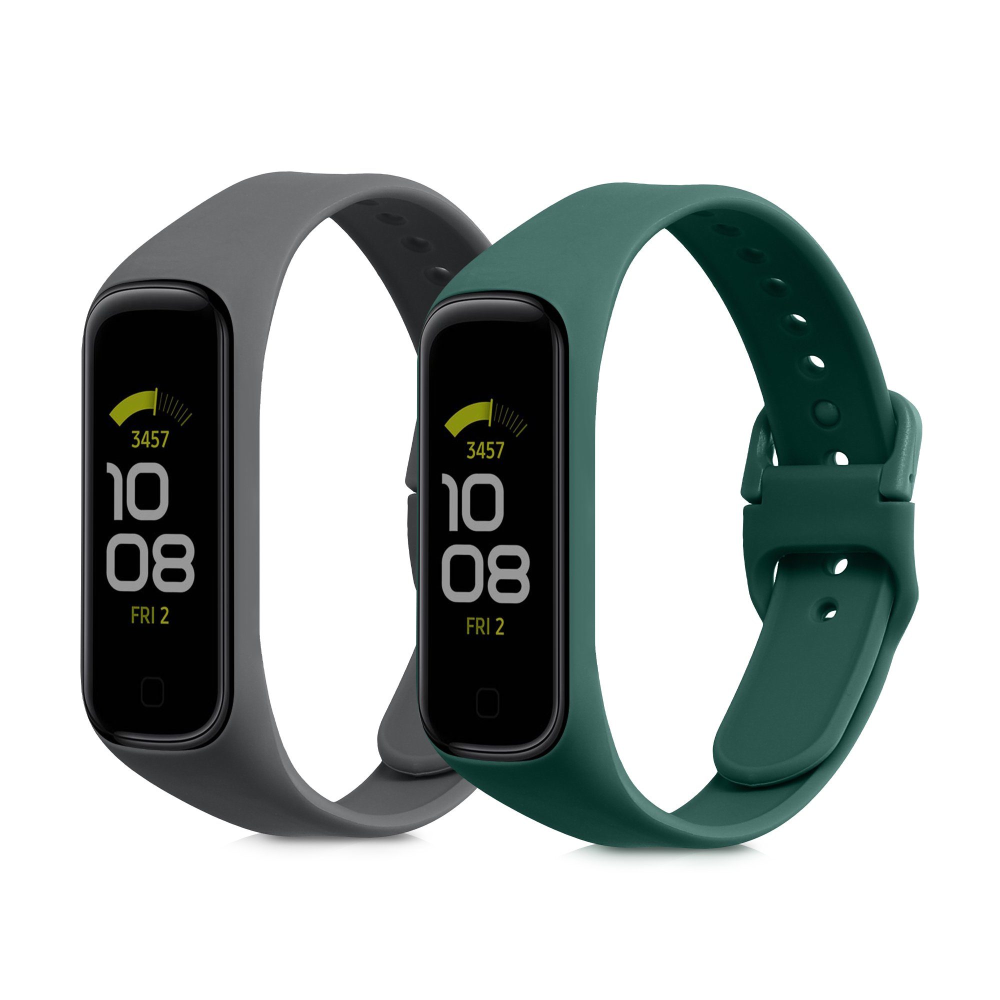 kwmobile Smartwatch-Armband 2x Sportarmband für Samsung Galaxy Fit 2, Armba günstig online kaufen