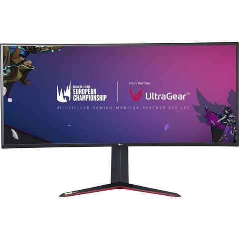 LG 38GN950 Curved-Gaming-Monitor (95,25 cm/37,5 ", 3840 x 1600 px, 1 ms Reaktionszeit, 160 Hz, TFT-LCD)