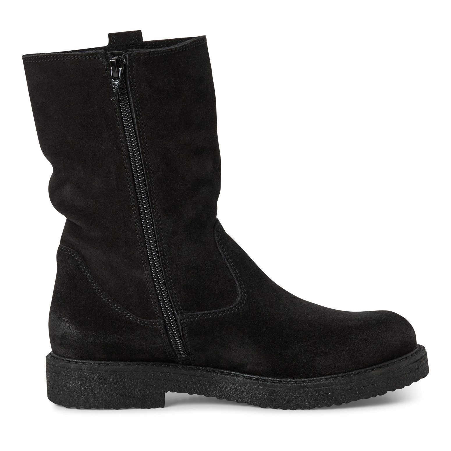 Tamaris Stiefelette, Blockabsatz, Kurzstiefel mit praktischem Innenreißverschluss