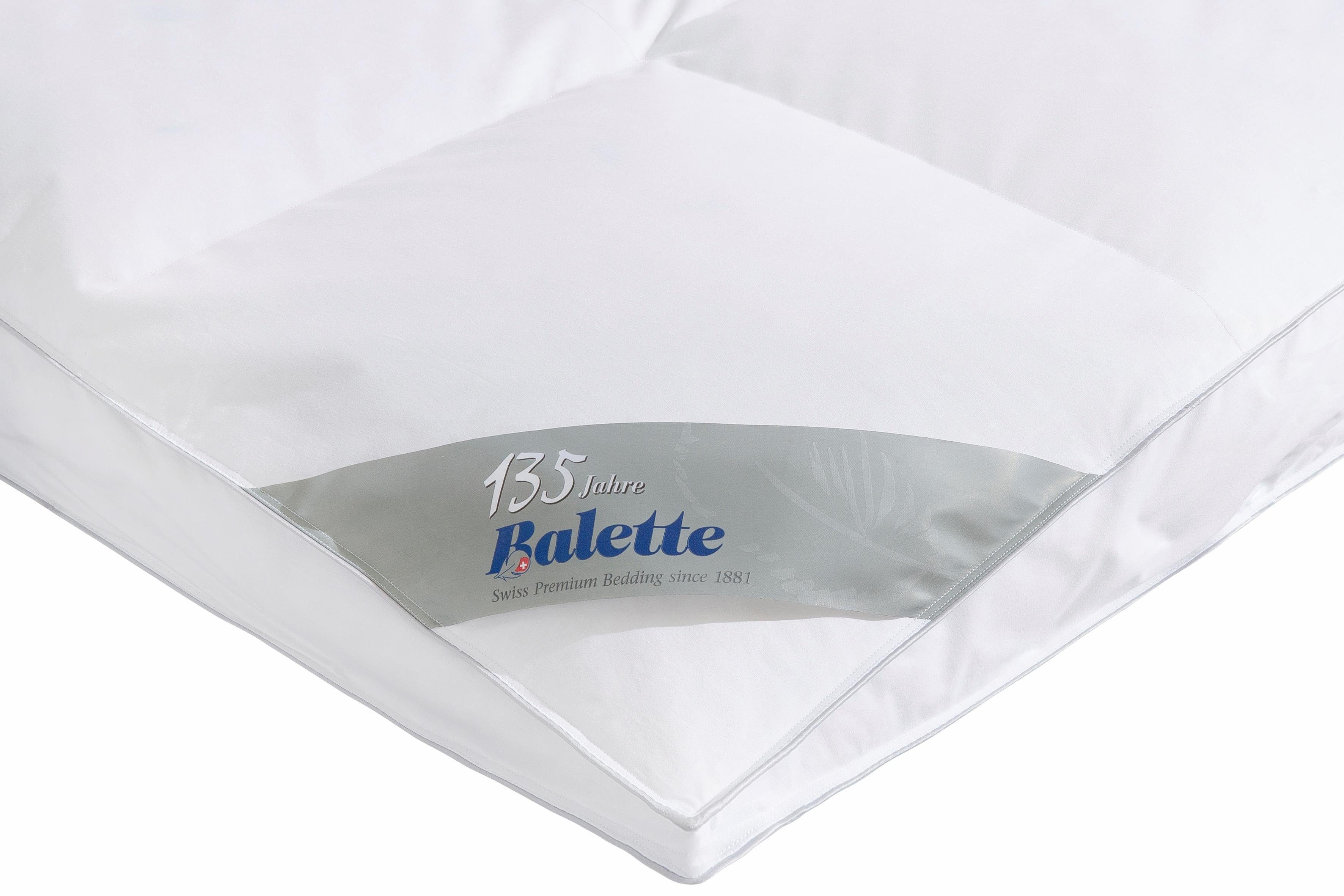 Balette Federbettdecke Lena, Füllung: 50% Federn, 50% Daunen, Bezug: 100% Baumwolle, Balette