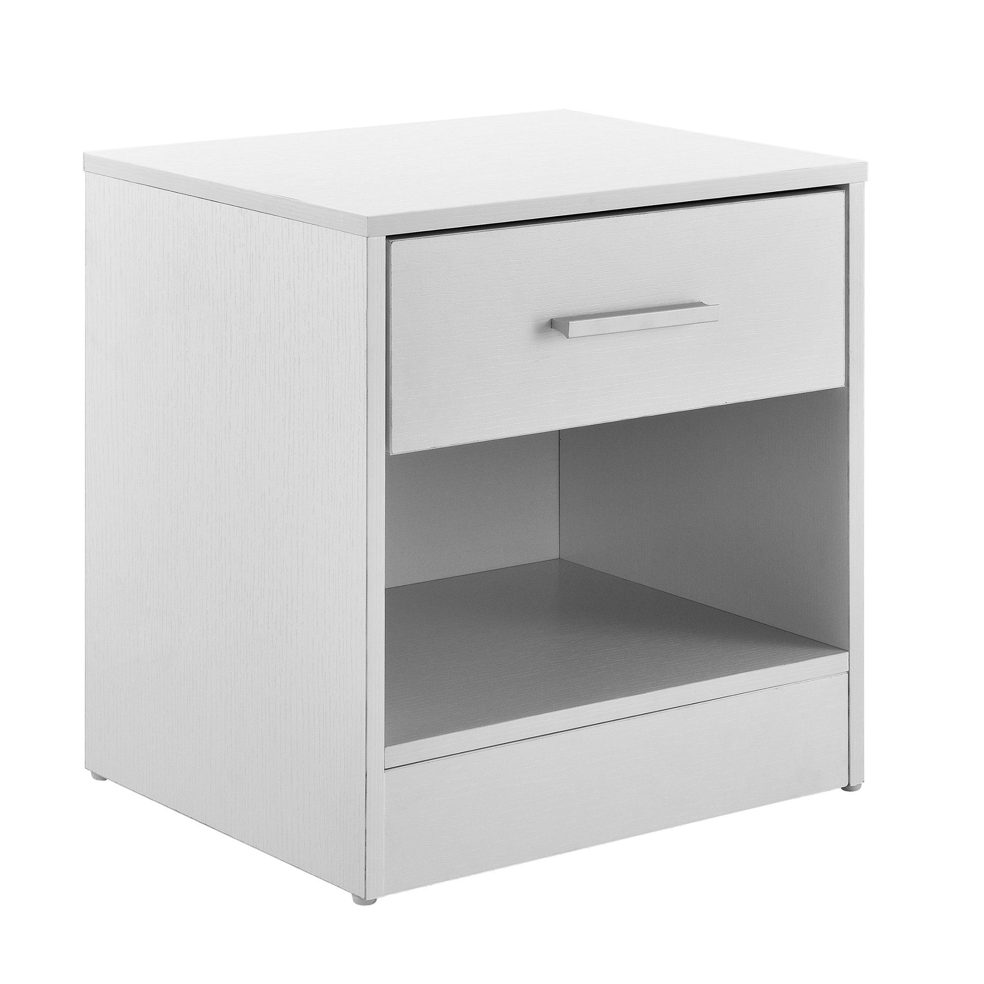 en.casa Nachttisch, mit Schublade - 36,5x29,5x38cm günstig online kaufen
