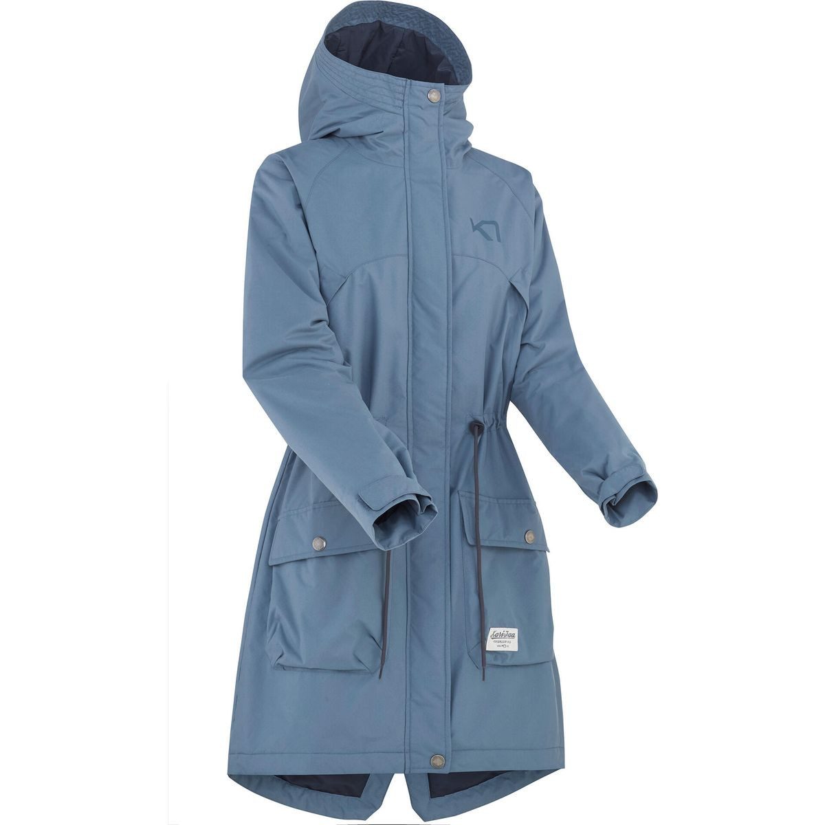 Kari Traa Outdoorjacke Tesdal Parka Wetterfester Parka für Damen mit atmungsaktiver, wind- und