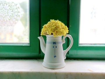 Trockenblume Immortelle getrocknet Gelb Trockenblumen Blumenstrauß Immortelle, ROSEMARIE SCHULZ Heidelberg, Höhe 30 cm, 30 cm lang - 15-20 Stiele