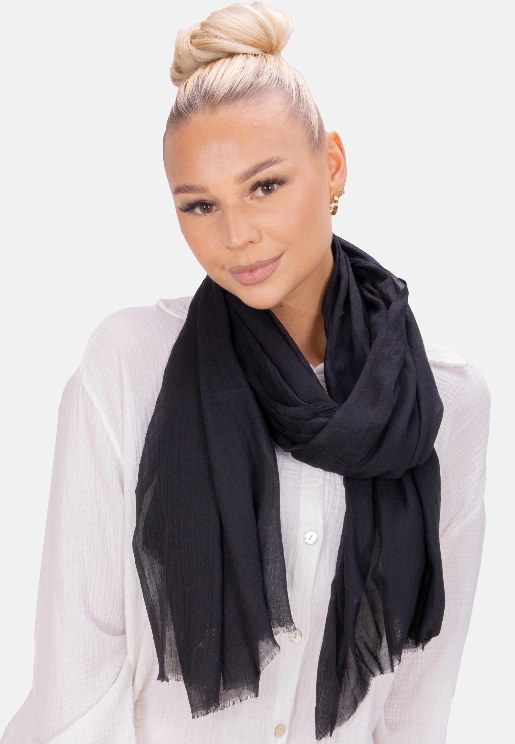 Seasons of April Seidenschal Alessandra Schal, Elegant, dünn, leicht & weic günstig online kaufen