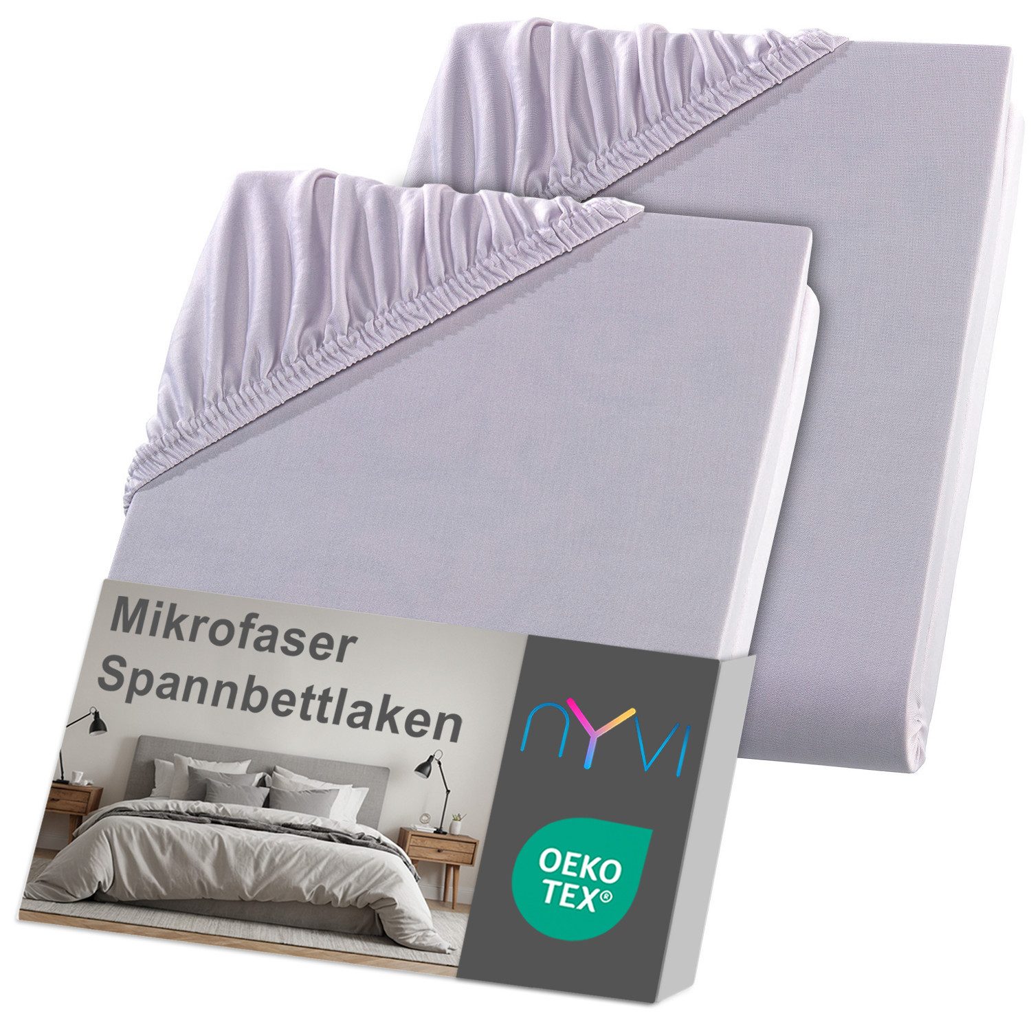 NYVI Spannbettlaken Spannbettlaken DreamScience Mikrofaser für günstig online kaufen