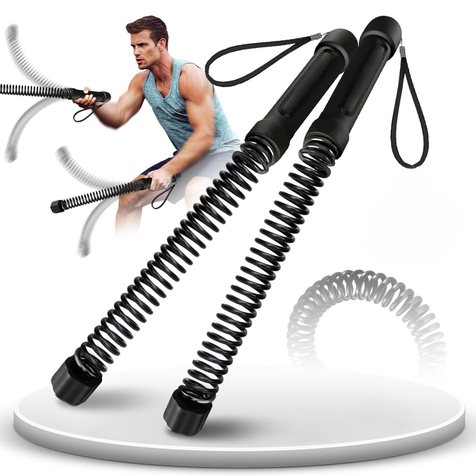 Kityhome Handmuskeltrainer Battle Rope ohne Seil, tragbar, leise, Verstellbar Trainingsseile, Ganzkörpertraining – Muskelaufbau & Ausdauer