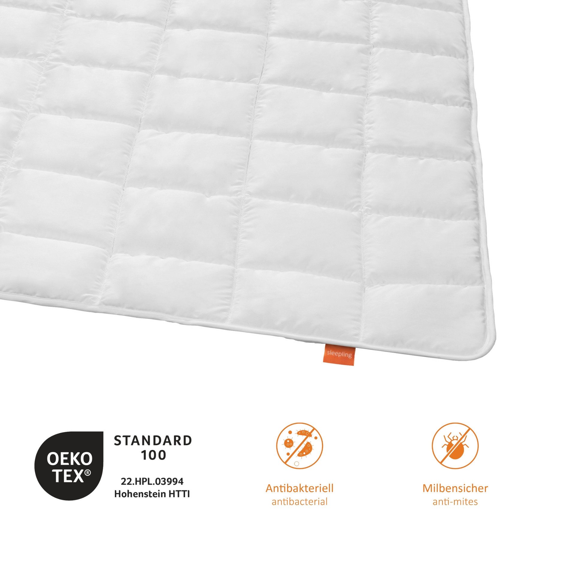 sleepling Microfaserbettdecke für Allergiker, Füllung: hochwertige Markenvo günstig online kaufen