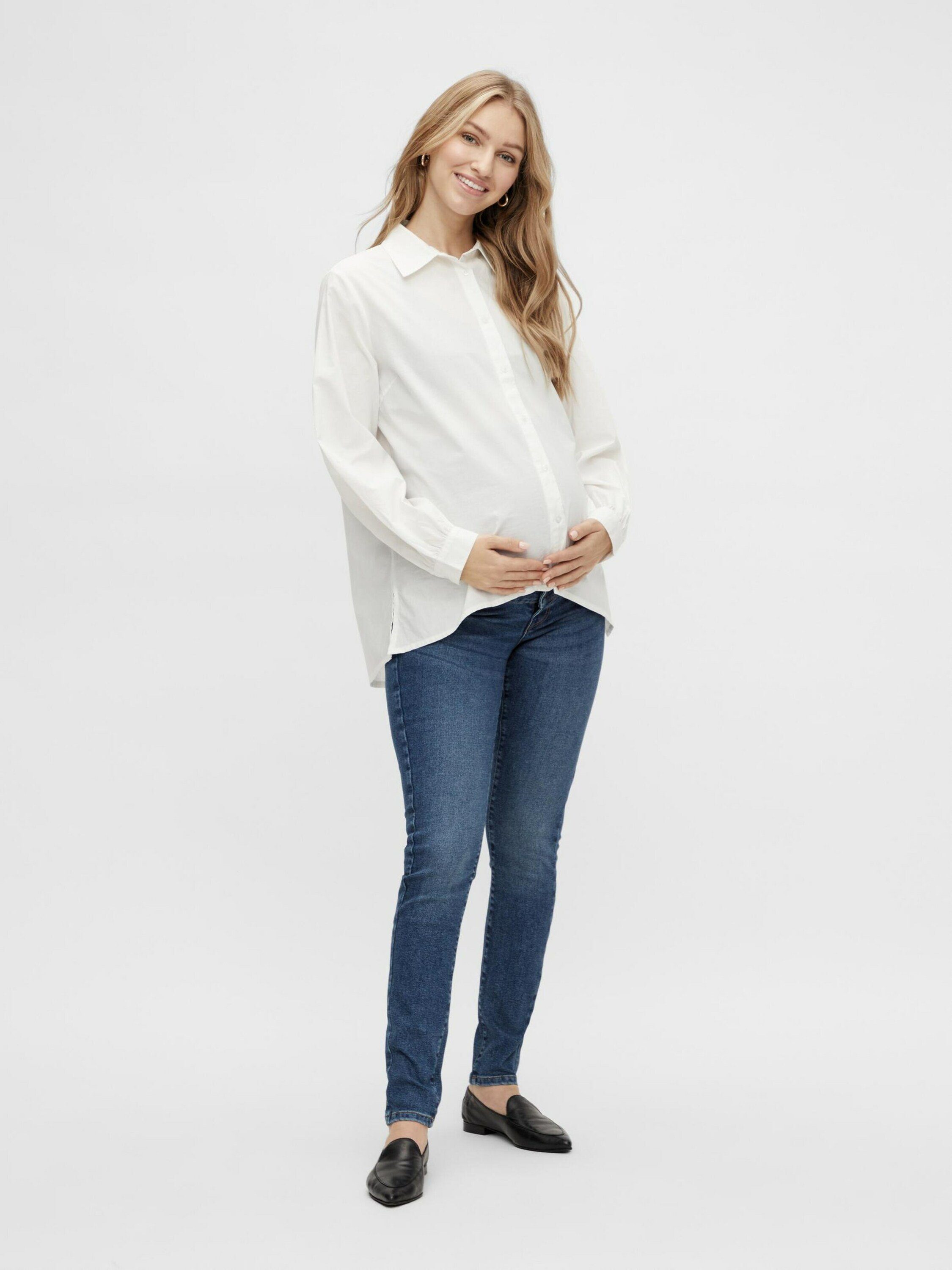 Mamalicious Skinny-fit-Jeans Paris (1-tlg)