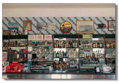 Victor (Zenith) Acrylglasbild Bar di Lecce, Restaurant & Cafes, in 30x45 cm, Acrylglasbild Bar, Bilder Wanddeko