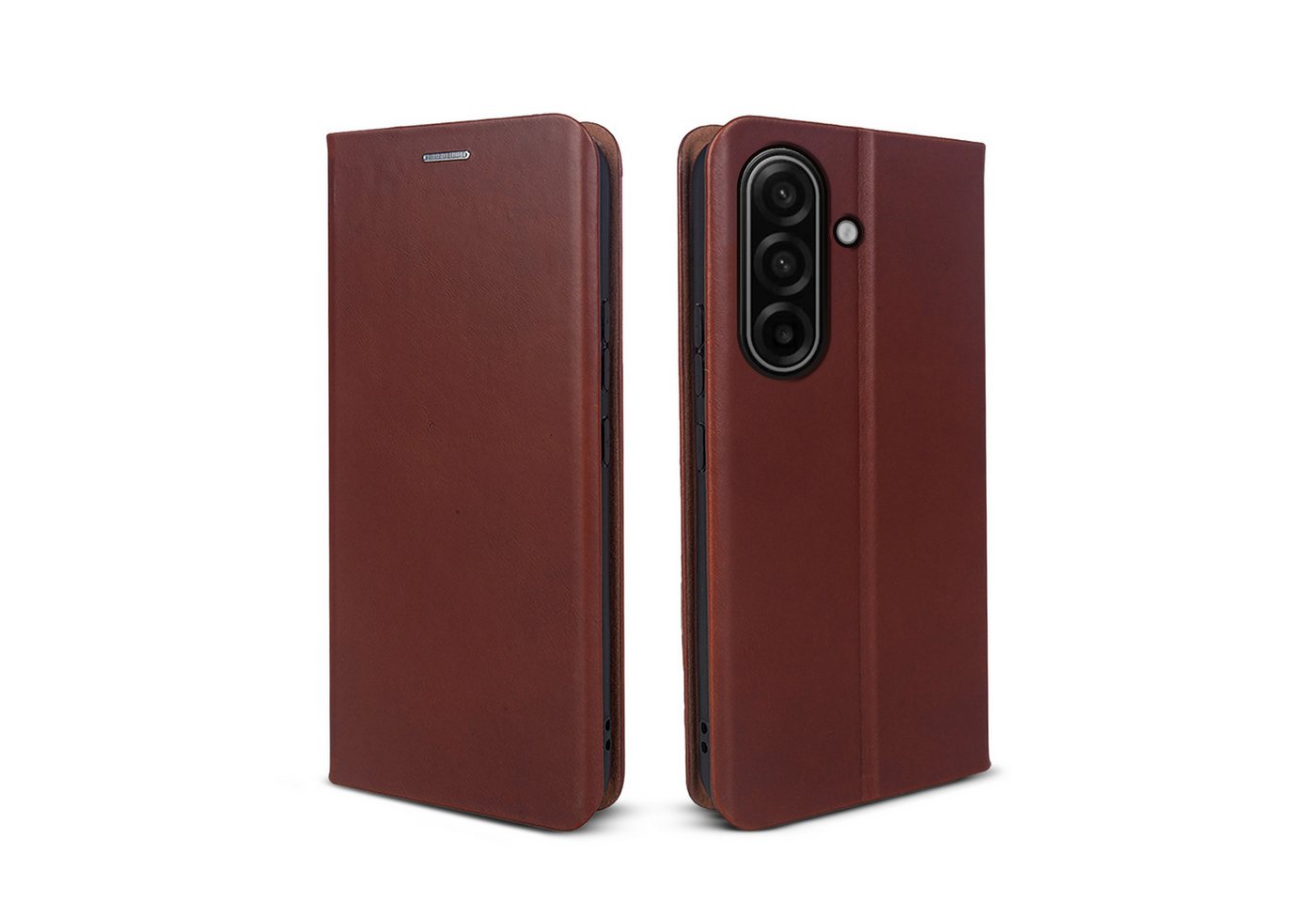 Tec-Expert Handyhülle Echtleder Klapp Hülle für Samsung Galaxy A37 5G, Cover Klapphülle Case mit Kartenfach RFID Schutz aufstellbar