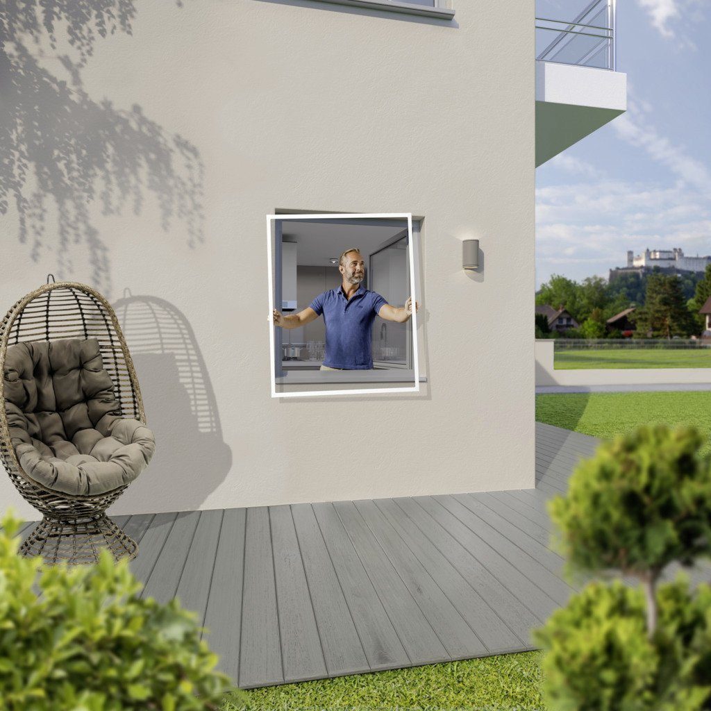 Trend Line Insektenschutz-Fensterrahmen TrendLine Fliegenschutz-Fenster 120 günstig online kaufen