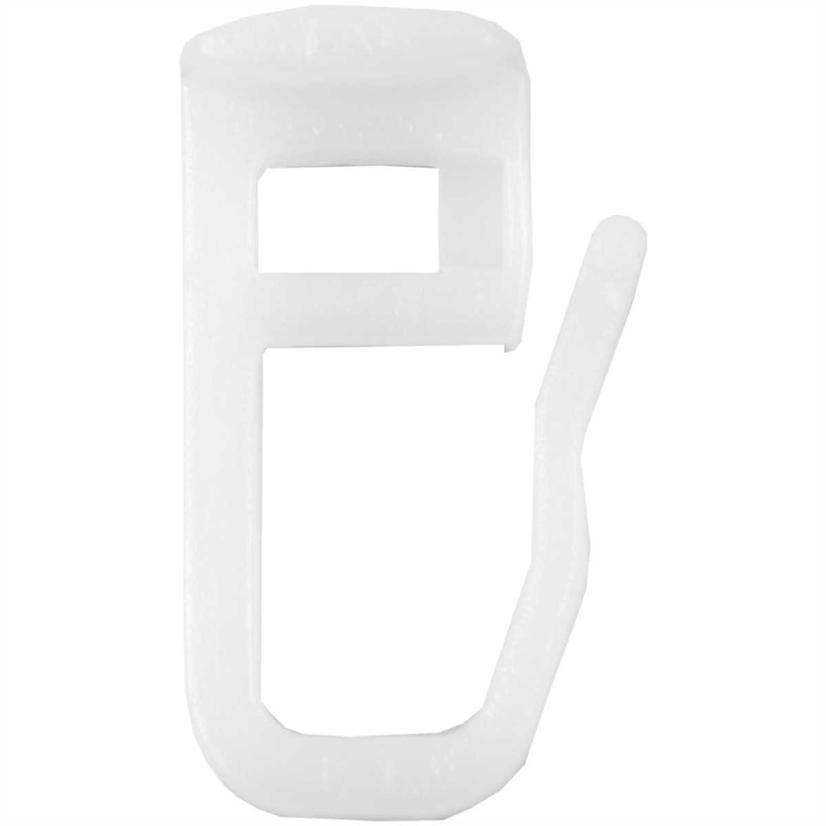 Bestlivings Gardinenschiene, wird auf vorhandene Alu Gardinenschiene gesteckt, Klickgleiter (20er Pack) Gleiter für Aluminiumschienen 100% Kunststoff