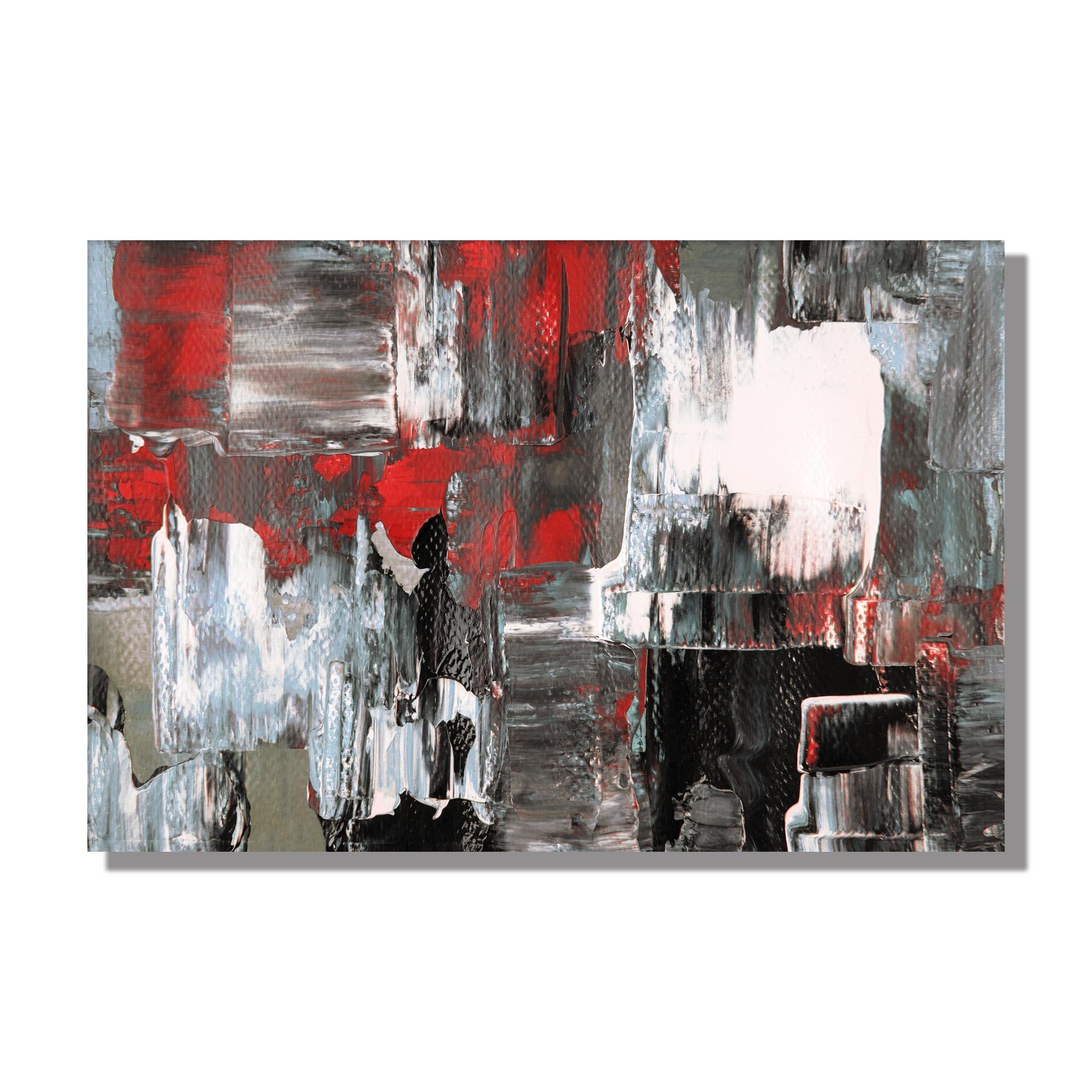 framed concept Leinwandbild Akustikbild auf Leinwand (Canvas) HD-Eco-Solvent-Druck, (Schallabsorbierend Holzrahmen 60×40 cm 90×60 cm 120×80 cm), Geräuschdämmendes Bild für Büro, Wohnzimmer & Konferenzraum
