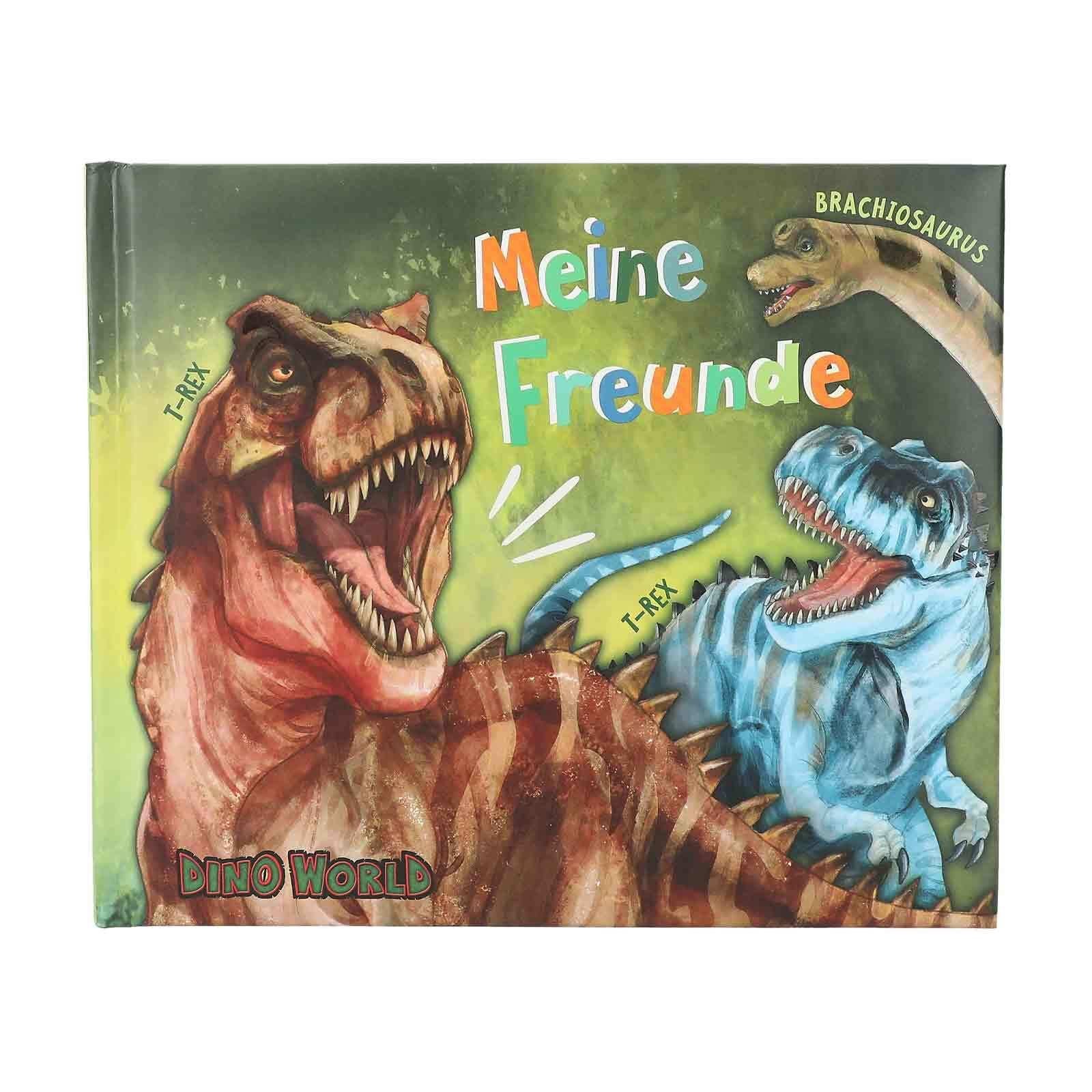 Depesche Poesiealbum Dino World Freundebuch 17,5 x 21 x 1,5 cm