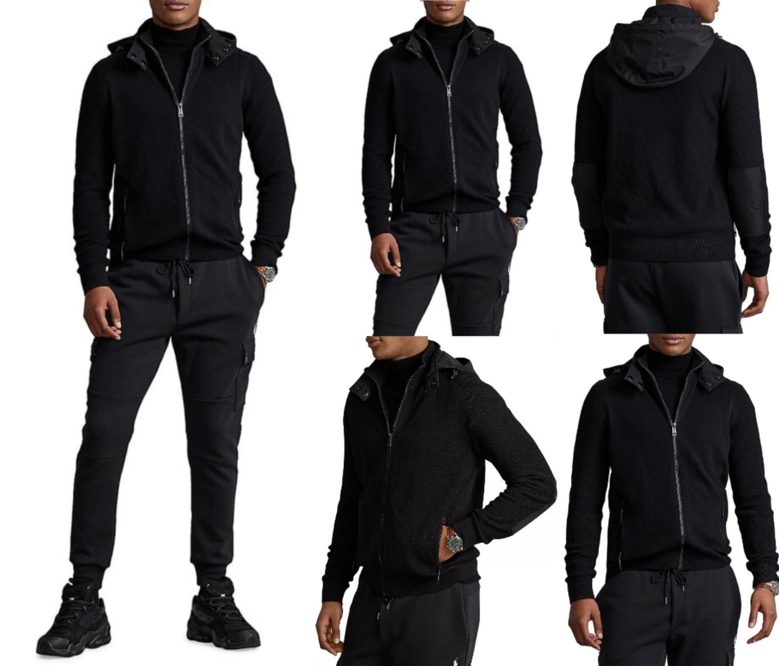 Ralph Lauren Winterjacke POLO RALPH LAUREN RLX Sweatshirt Golf Wool Sweater Zip Hoodie Pullover