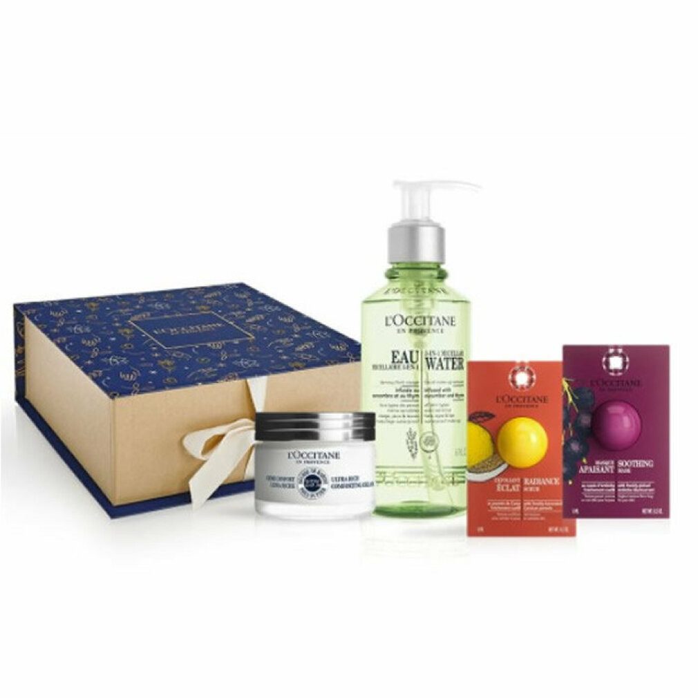 Feste Duschseife Shea Butter Gesicht Set 4 Artikel