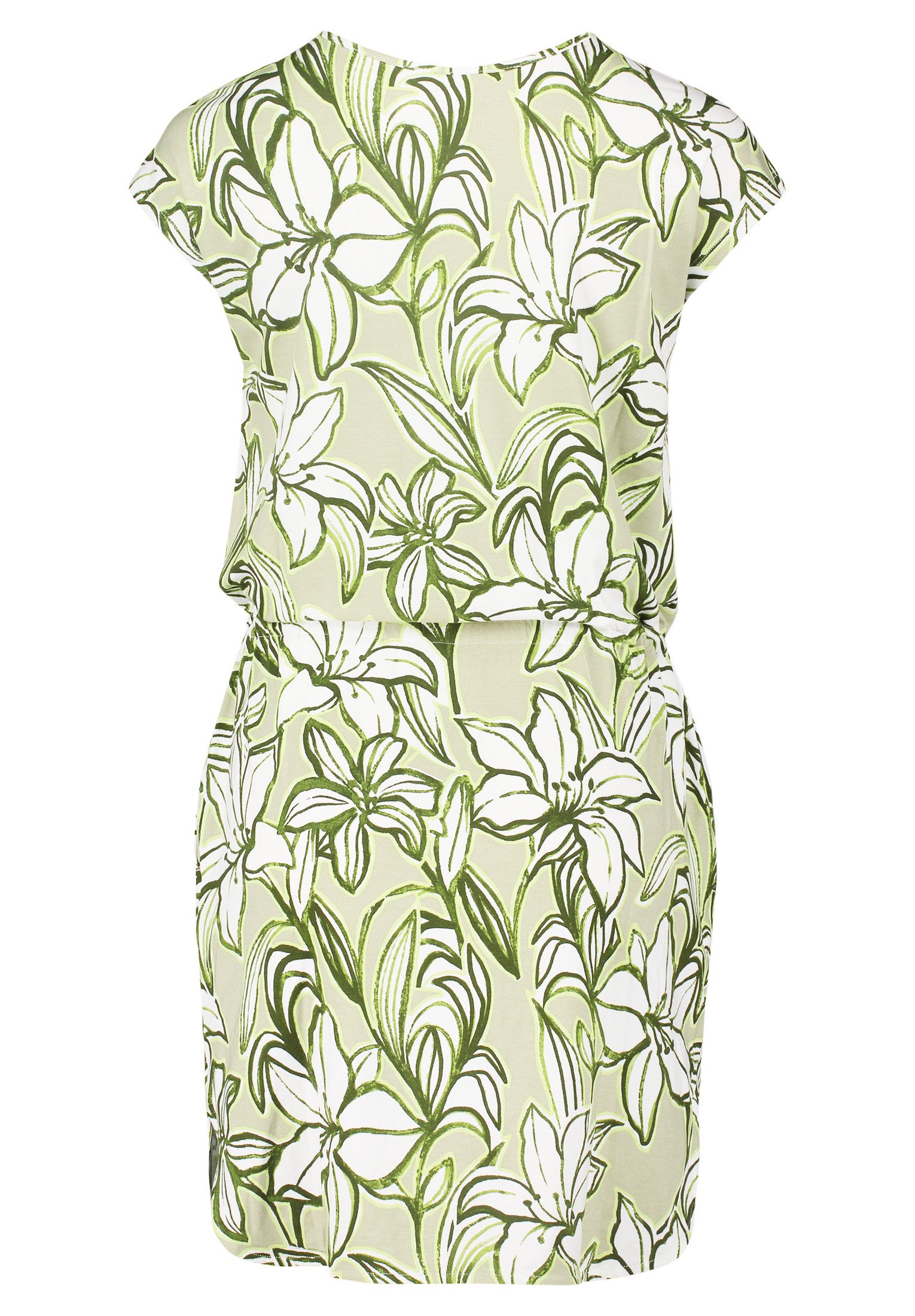 Cartoon Midikleid Kleid Kurz 1/2 Arm