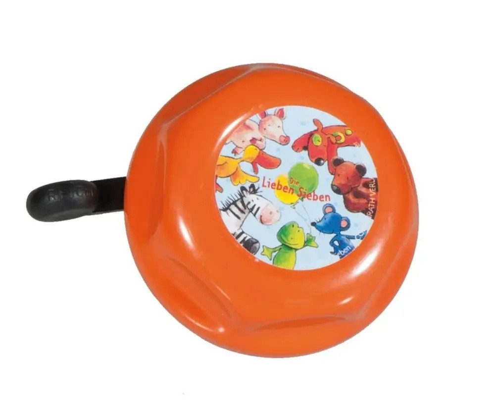 Bike Fashion Fahrradklingel ♫♫ Kinder Klingel "Die lieben Sieben", Ø 55mm