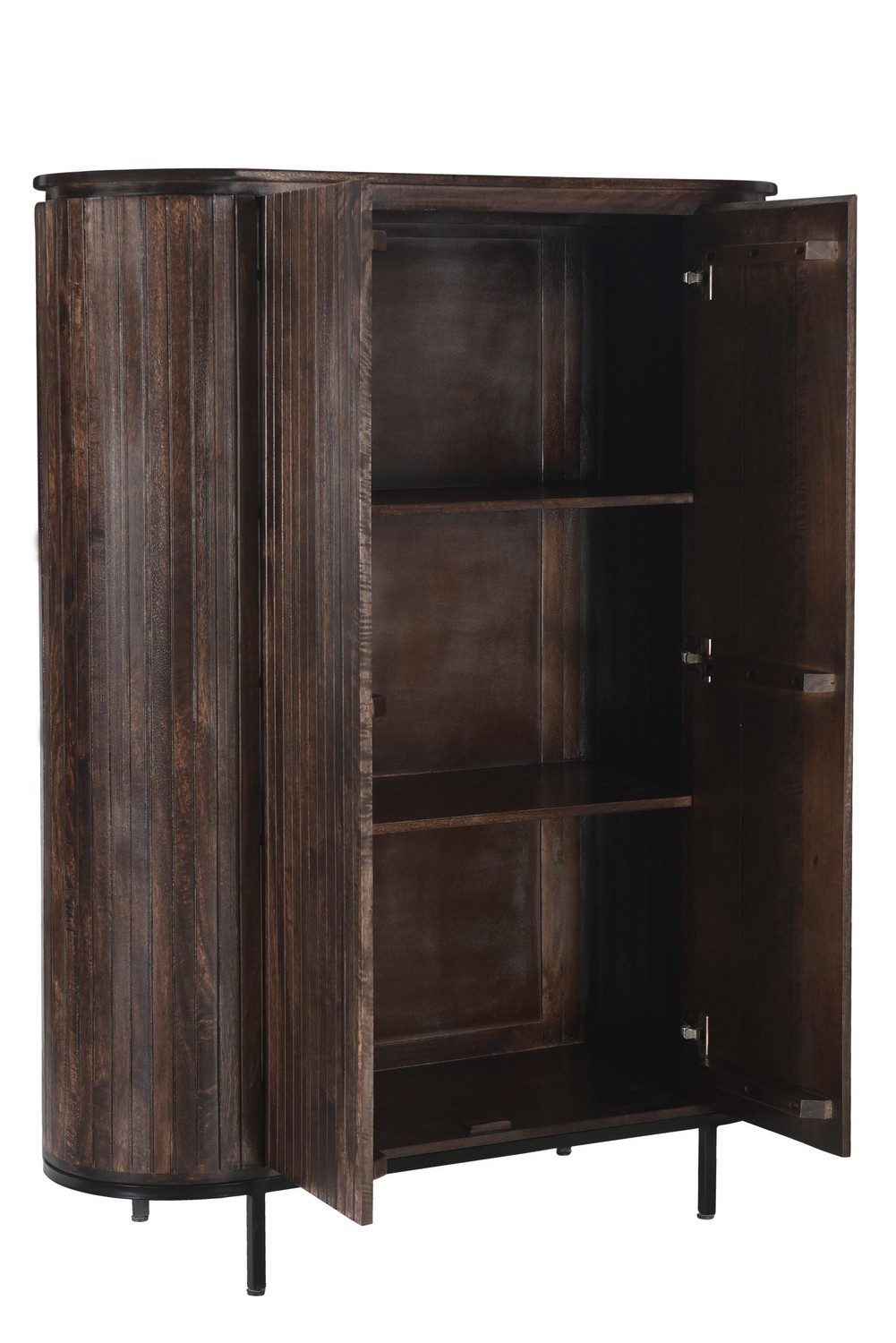Natur24 Highboard Noor Highboard 115x151x43 cm Mangoholz Natur
