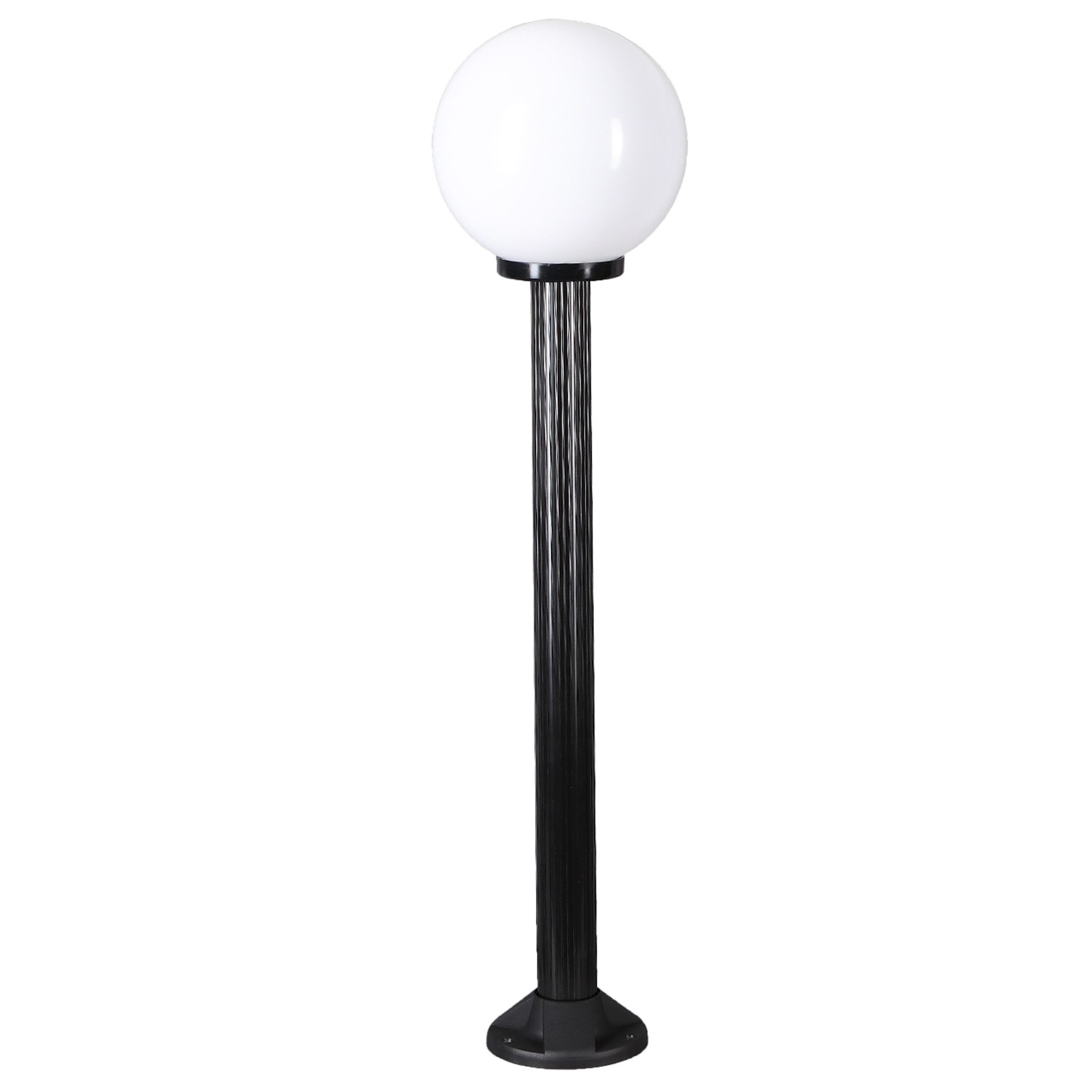 Home4Living Sockelleuchte Wegeleuchte Wegelampe Außenleuchte Gartenlampe Höhe 100cm, ohne Leuchtmittel, kratzfest, witterungs- und UV- beständig