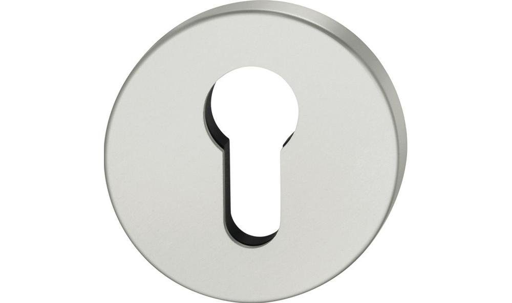 FSB Türbeschlag Schlüsselrosetten-Paar 12 PZ rund 1735 mm Schildstärke 0105 Aluminium 7